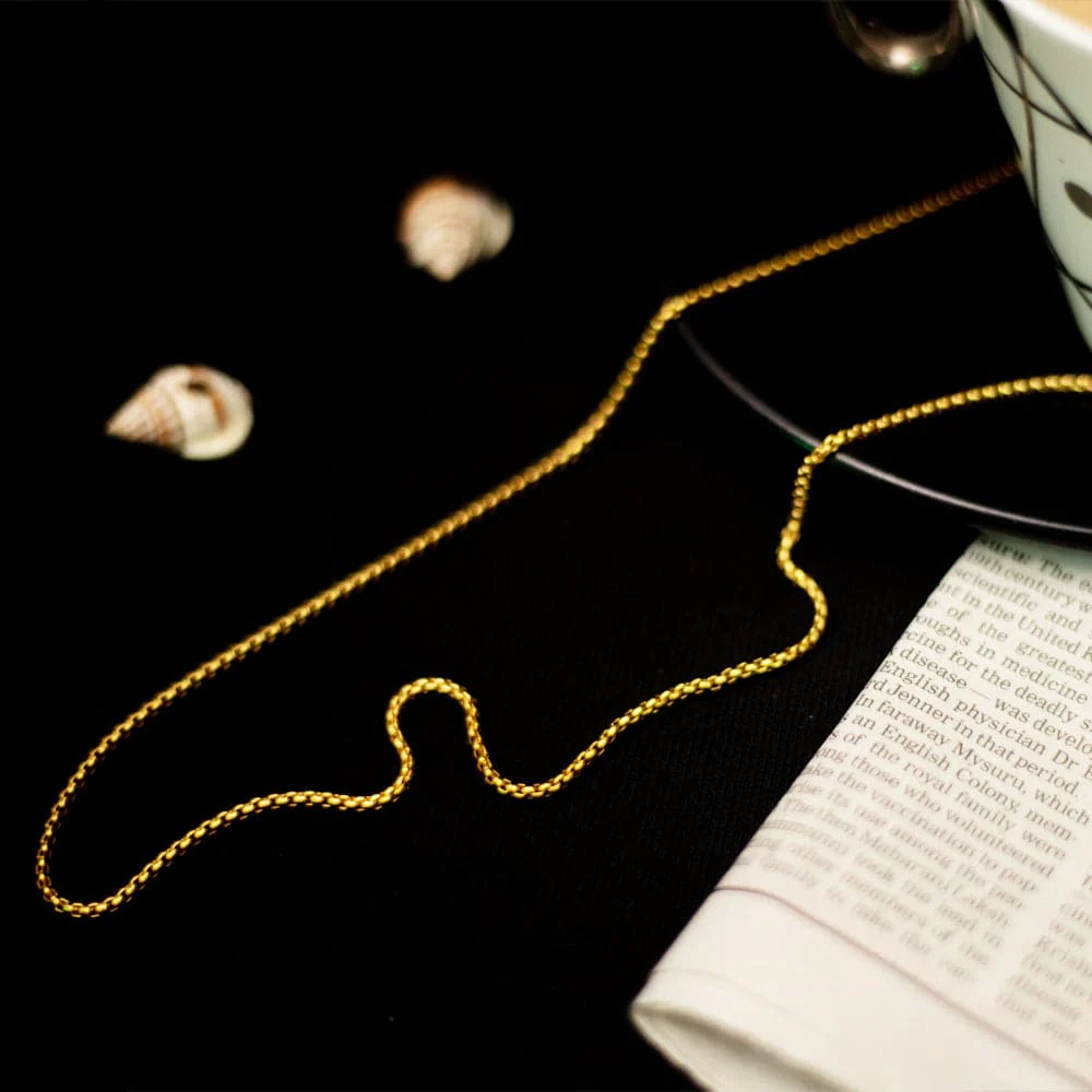 Gold Plated Boa Chain - Image 3