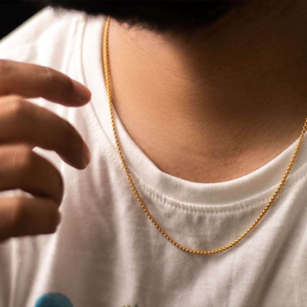 Gold Plated Boa Chain - Image 5