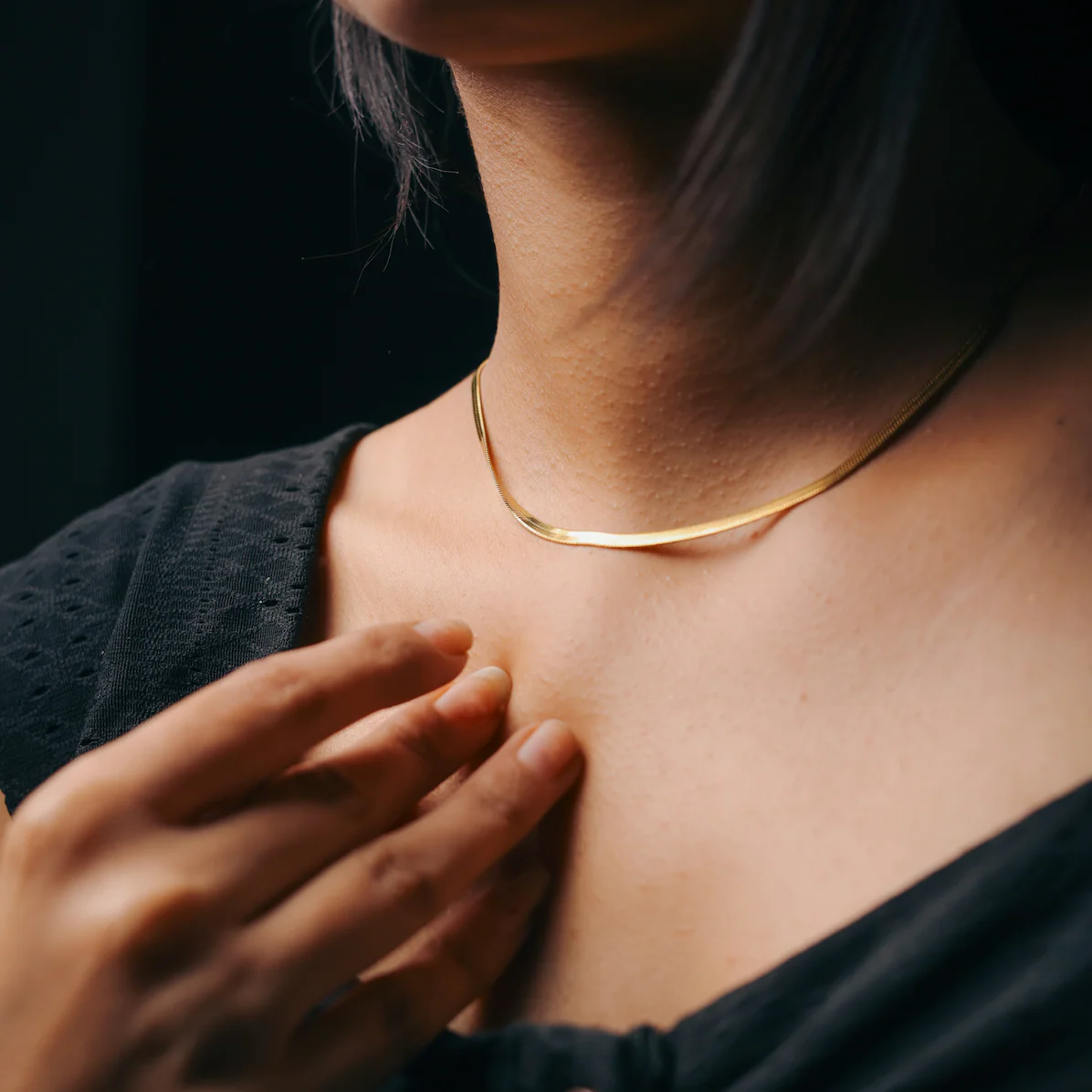 Gold Plated Serpenti Chain - Image 4