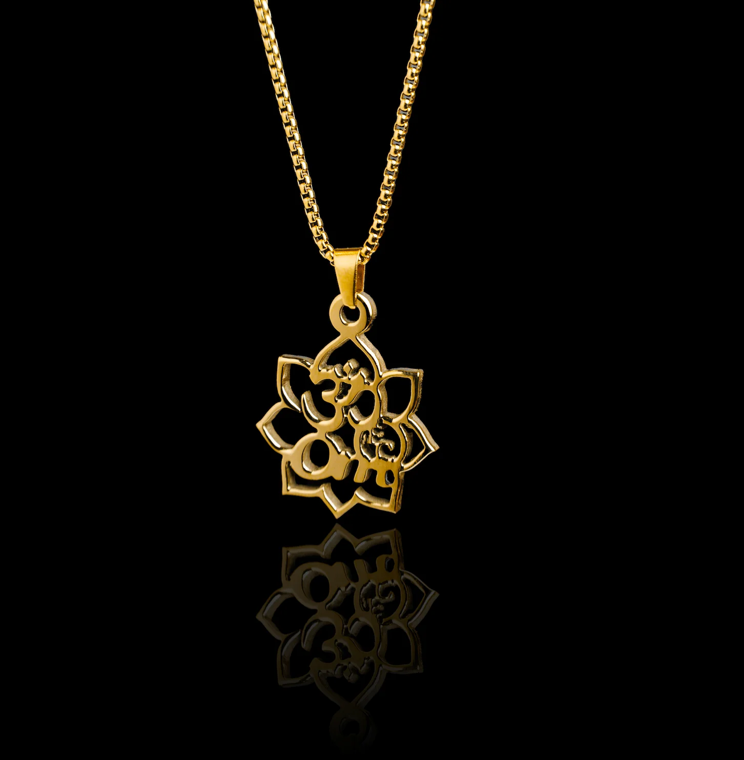 Om Lotus Pendant – The Symbol of Divine Awakening - Image 4