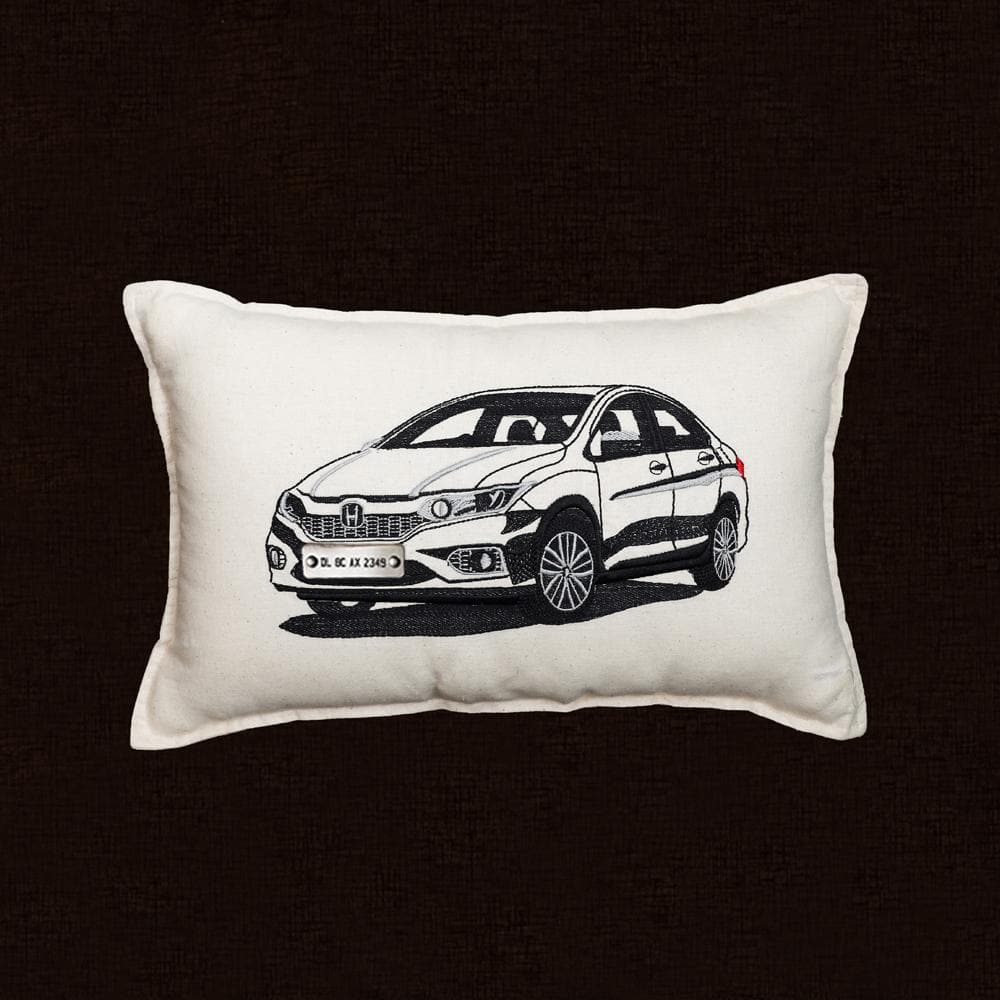 Personalised Number Plate Car Cushion Cover - Image 10