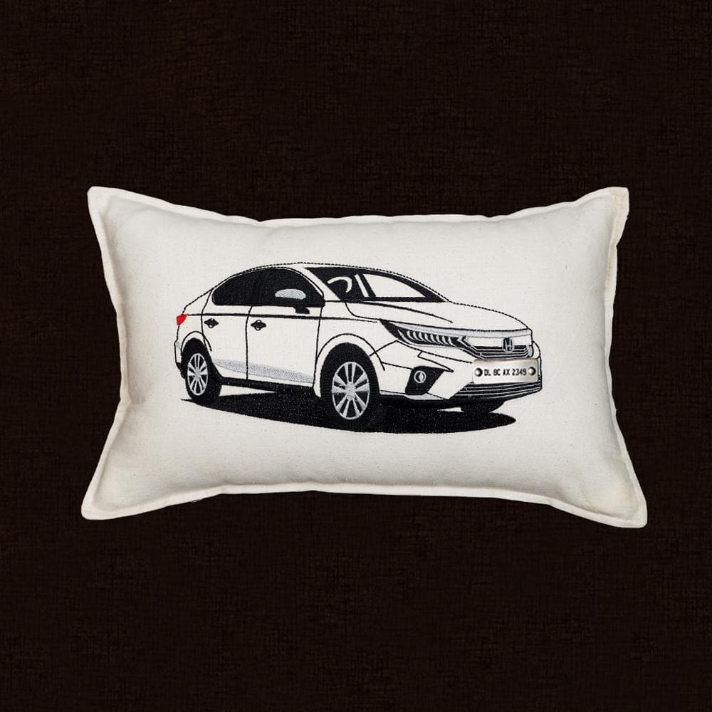 Personalised Number Plate Car Cushion Cover - Image 11