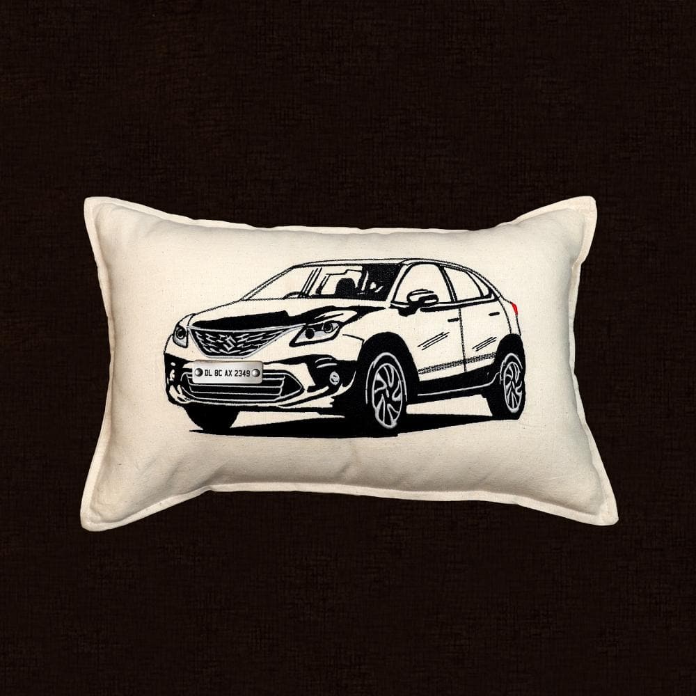Personalised Number Plate Car Cushion Cover - Image 19
