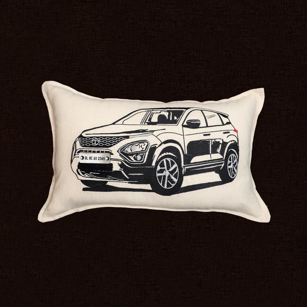 Personalised Number Plate Car Cushion Cover - Image 21