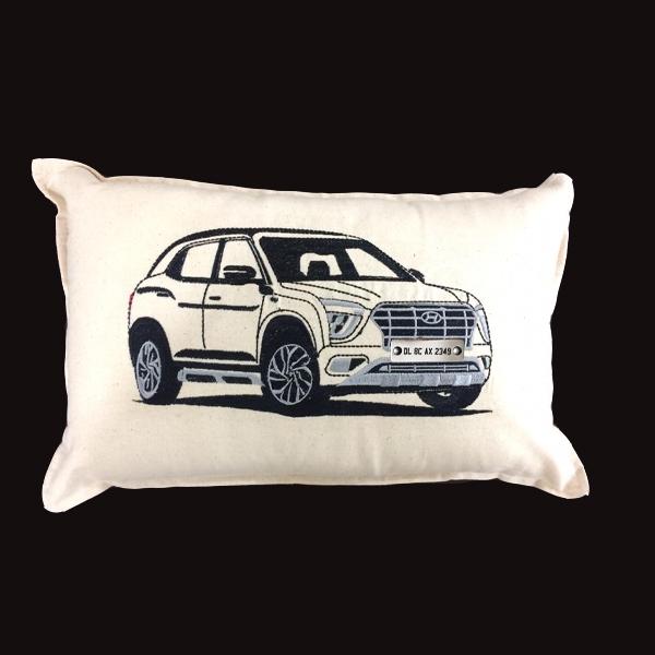 Personalised Number Plate Car Cushion Cover - Image 23
