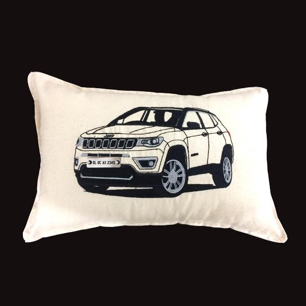 Personalised Number Plate Car Cushion Cover - Image 24