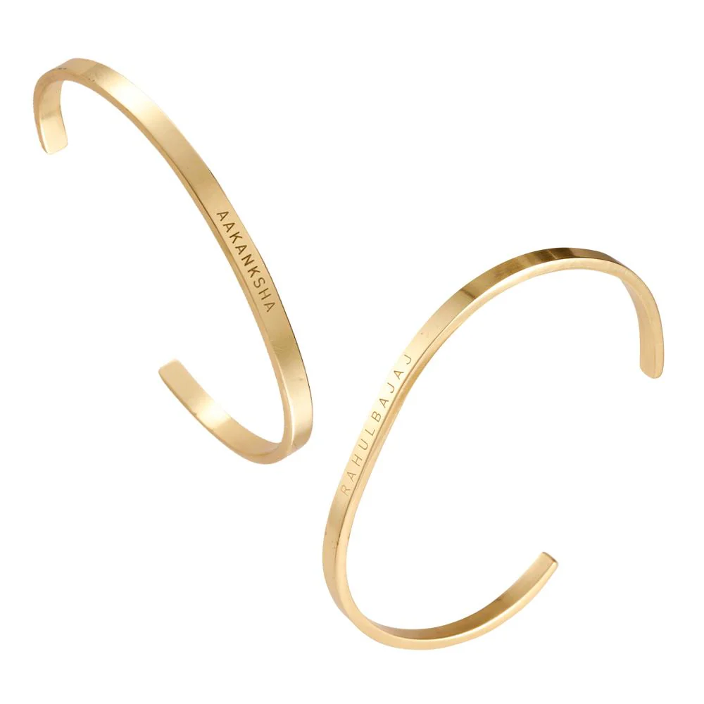 Personalised Classic Couple Bracelets - Image 3