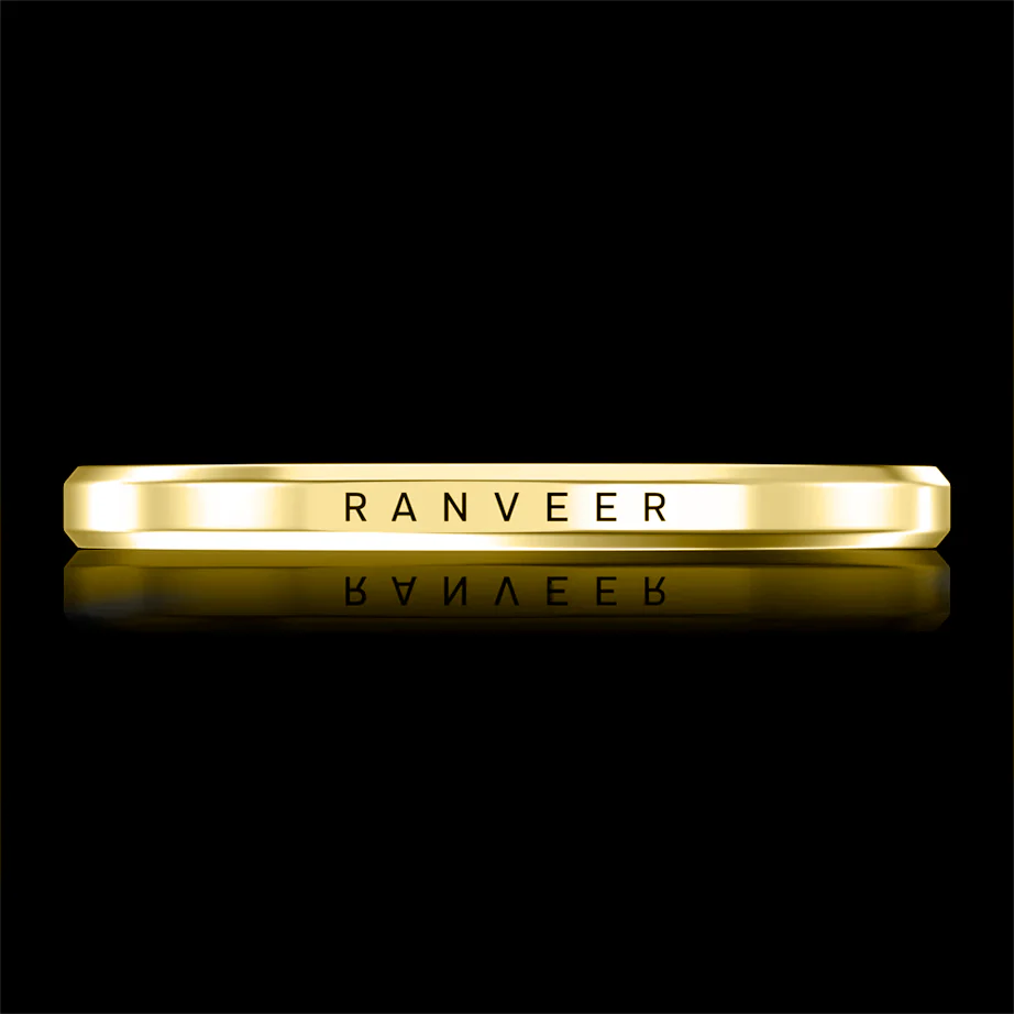 Personalised Classic Gold Kada - Image 3