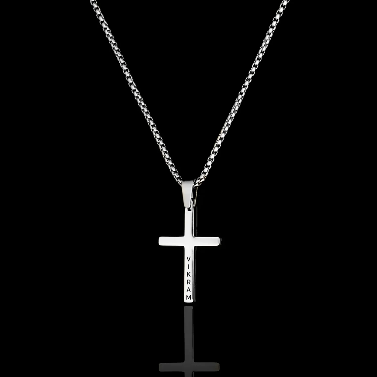 Personalised Cross Locket for Men - Image 8