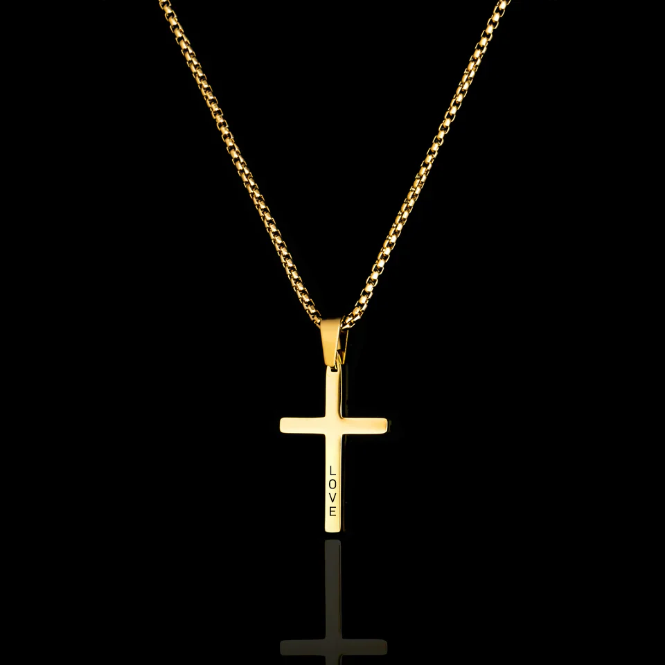 Personalised Cross Locket - Pre Engraved - Image 7
