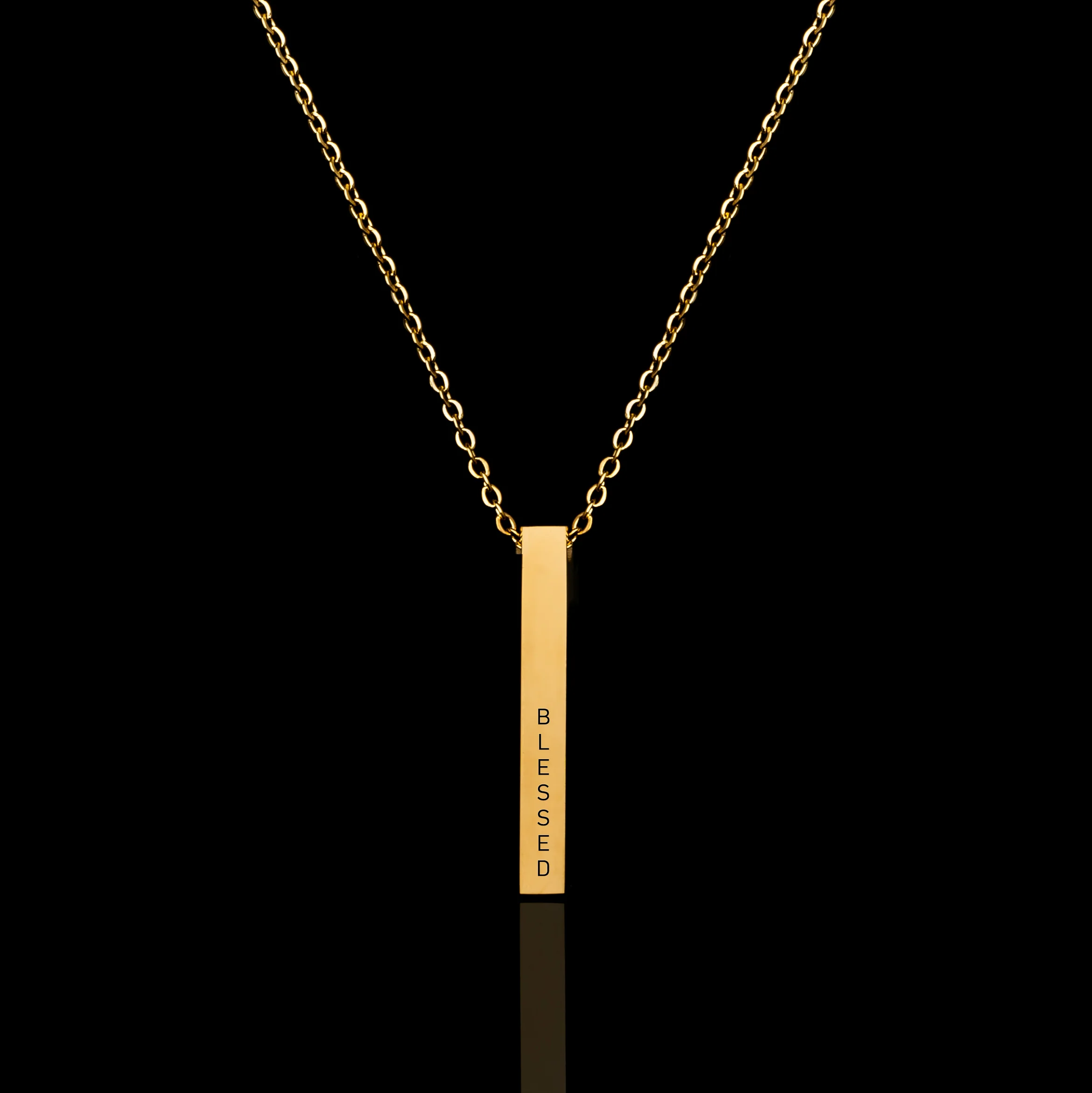 Personalised Cuboid Pendant - Pre Engraved - Image 13