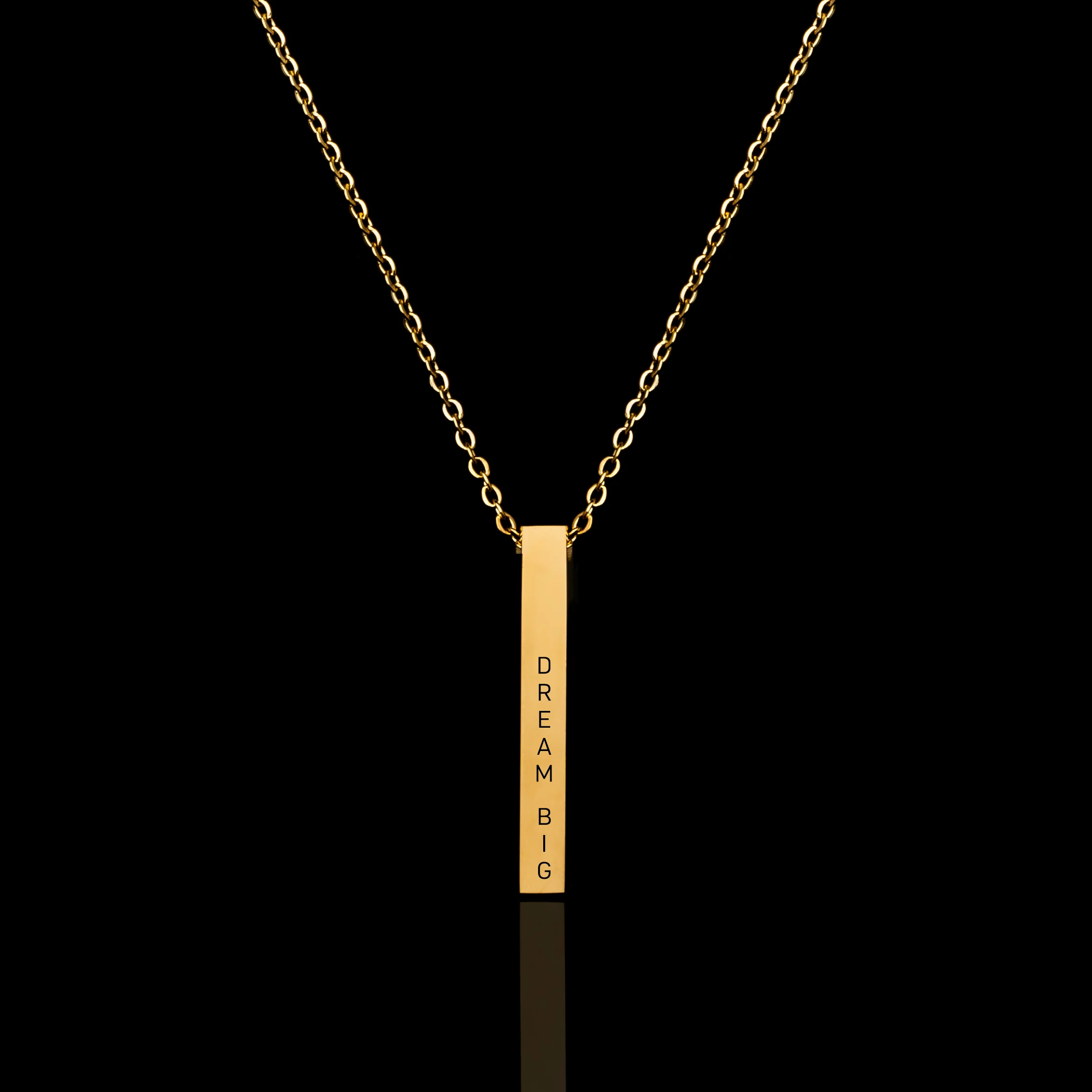 Personalised Cuboid Pendant - Pre Engraved - Image 16