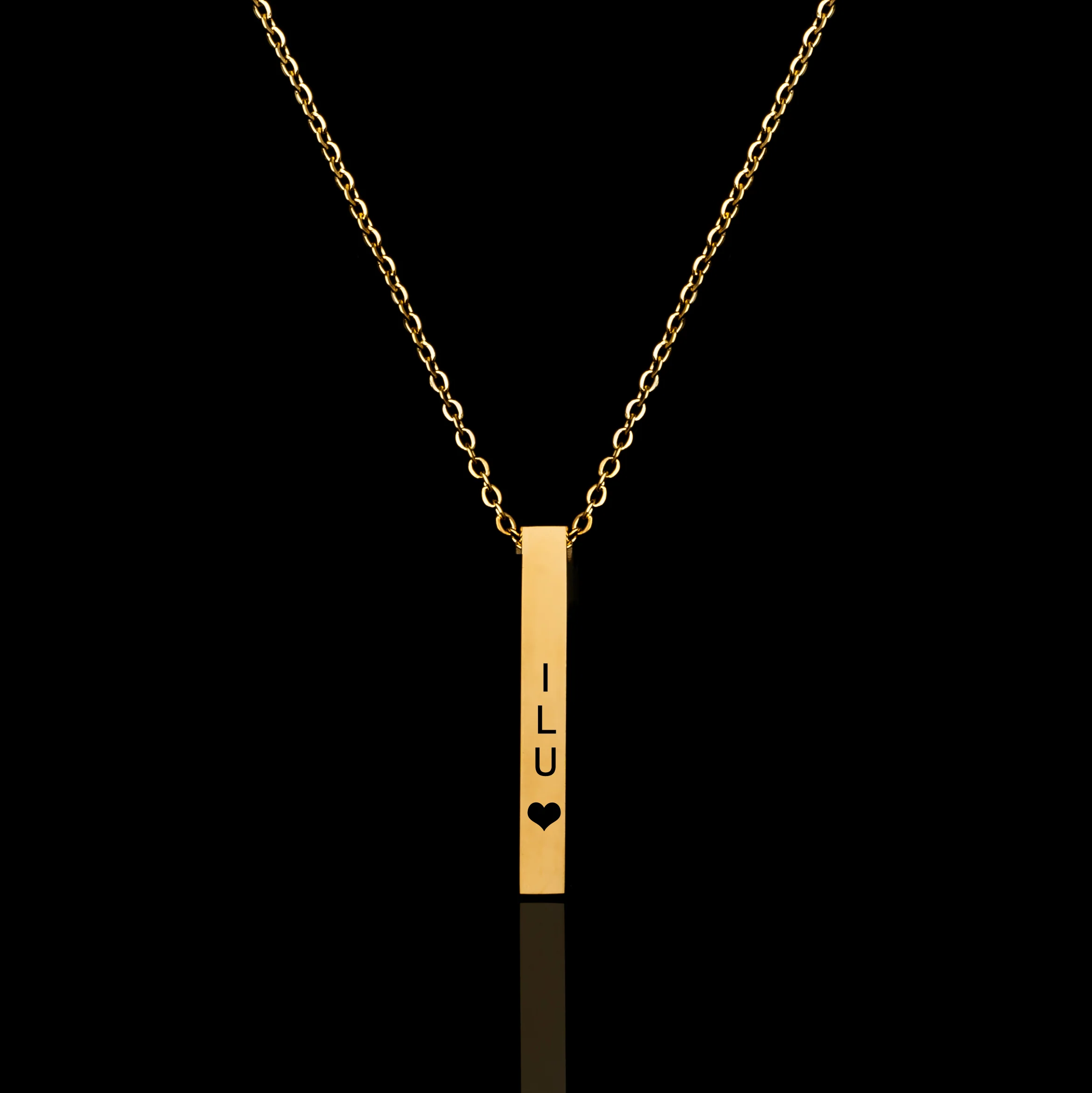 Personalised Cuboid Pendant - Pre Engraved - Image 17
