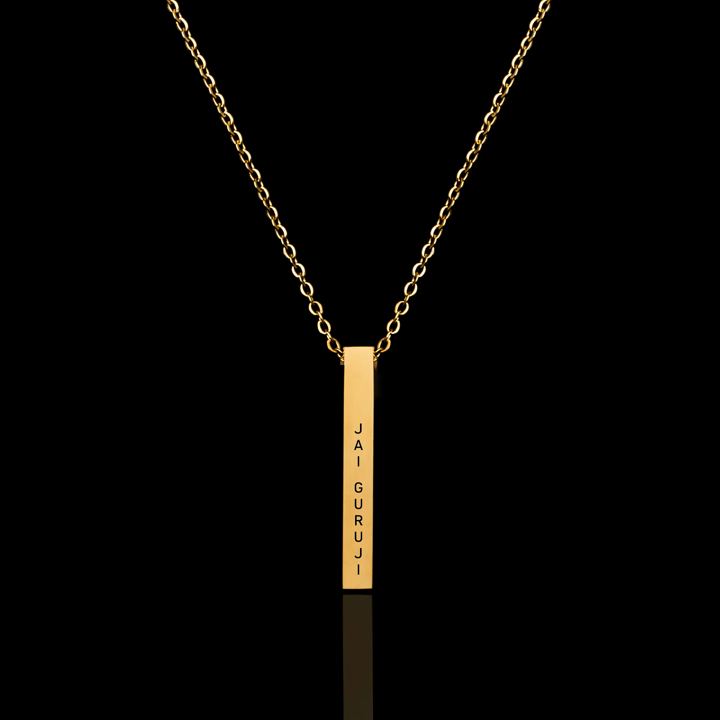 Personalised Cuboid Pendant - Pre Engraved - Image 4