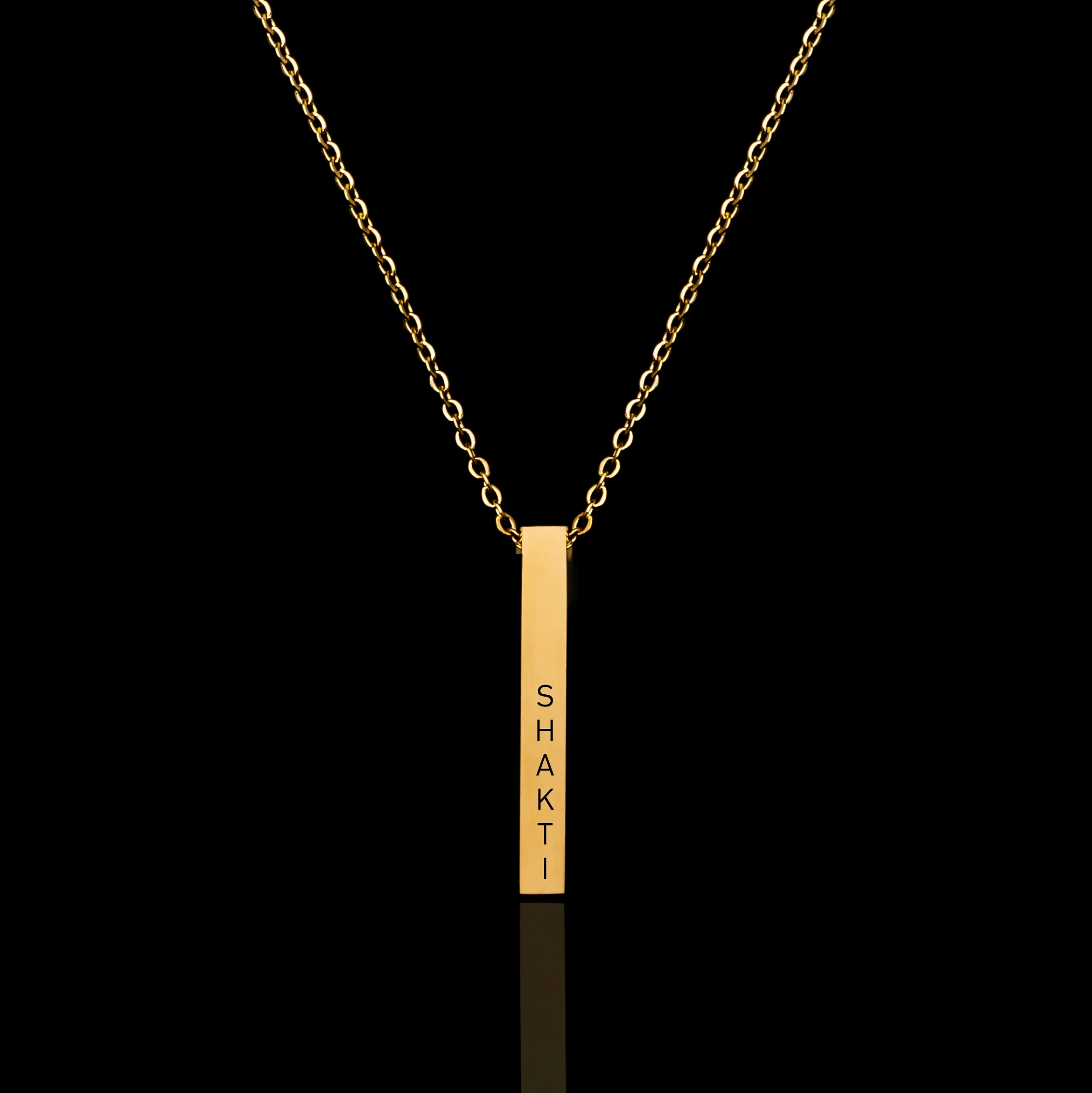 Personalised Cuboid Pendant - Pre Engraved - Image 5
