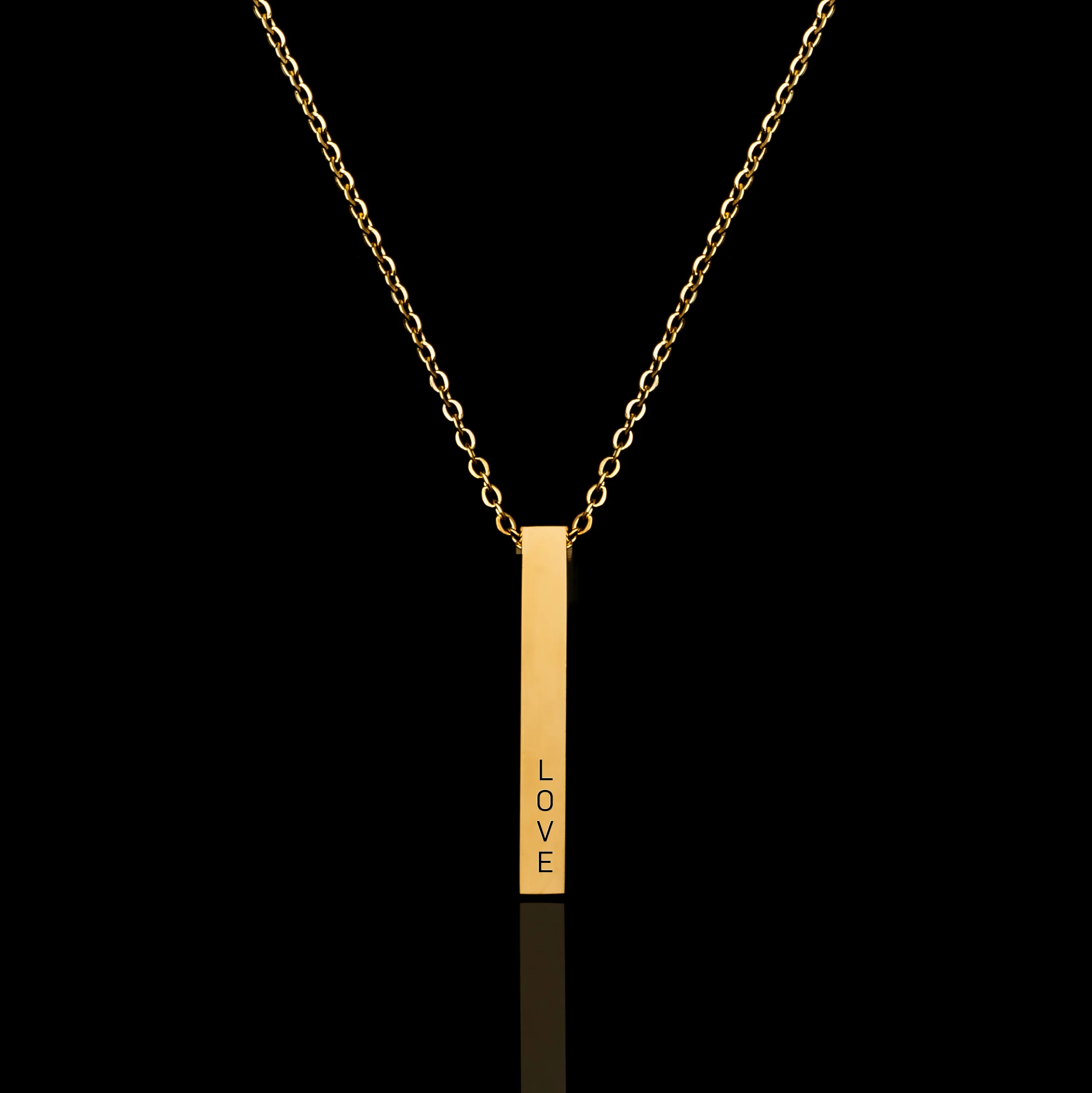 Personalised Cuboid Pendant - Pre Engraved - Image 7