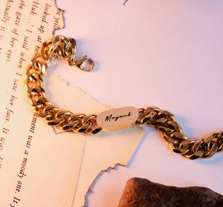 Personalised Cuban Bracelet - Image 8
