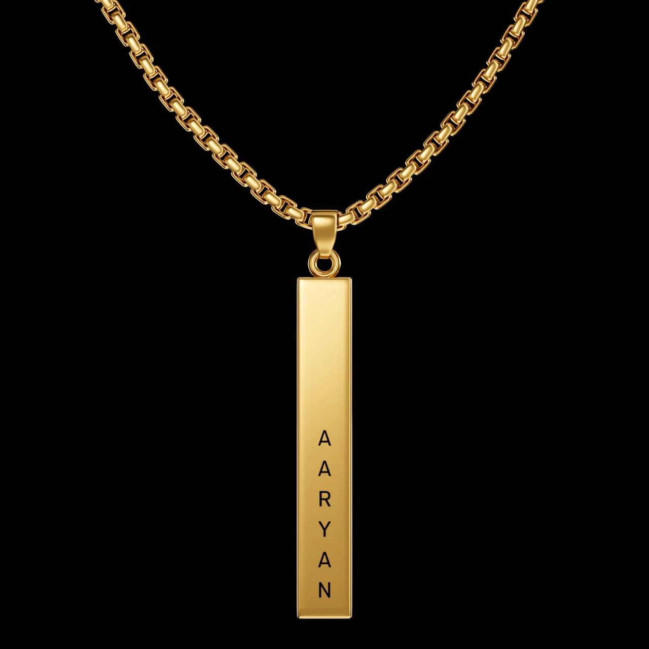 Personalised Cuboid Locket for Men
