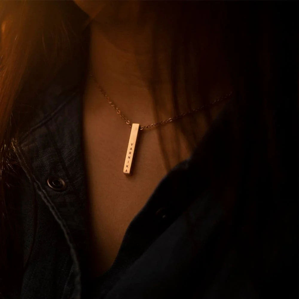 Personalised Cuboid Pendant - Image 10