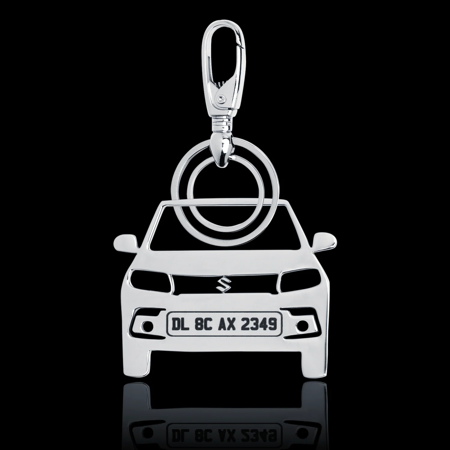 Personalised Number Plate Car Keychain - Image 10