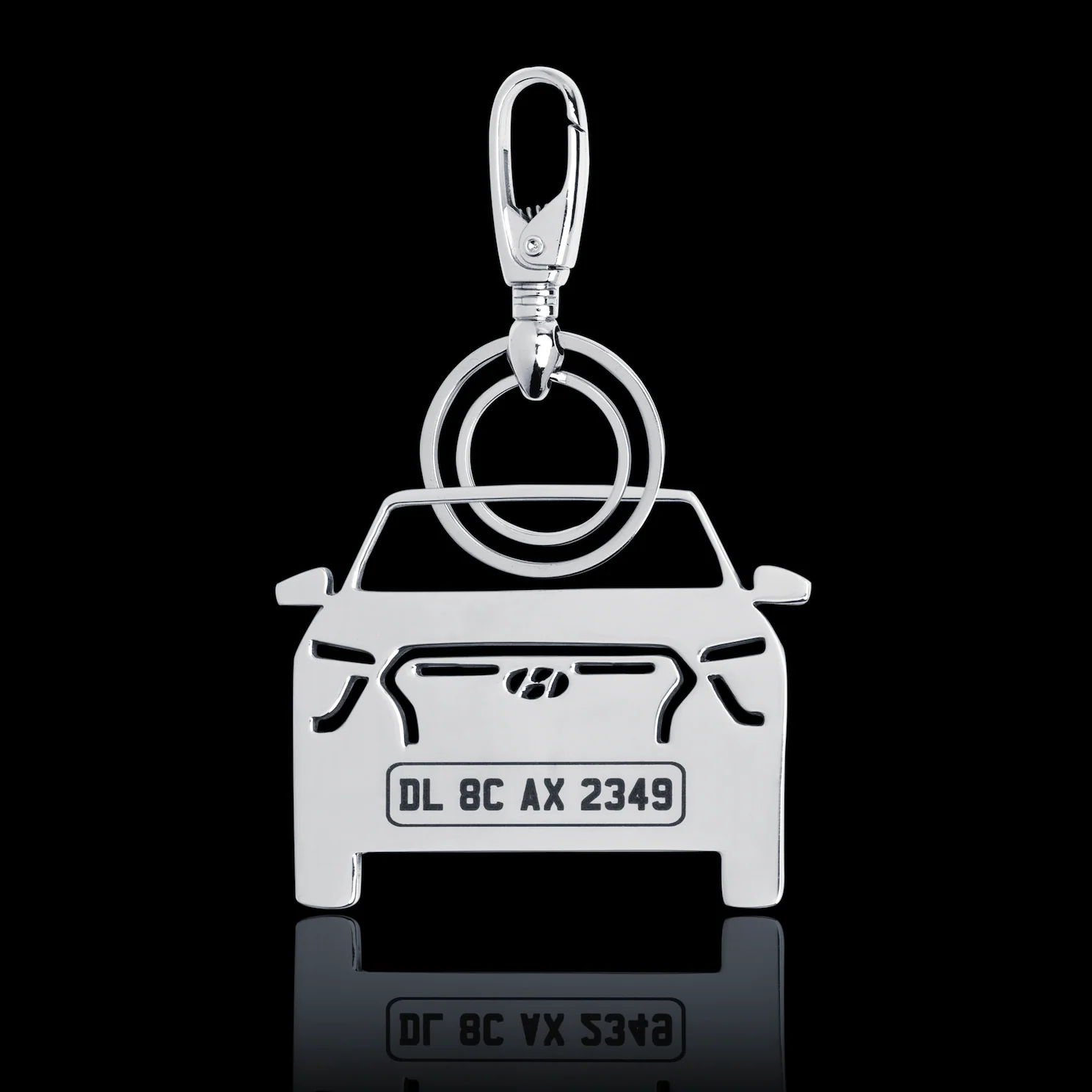 Personalised Number Plate Car Keychain - Image 17