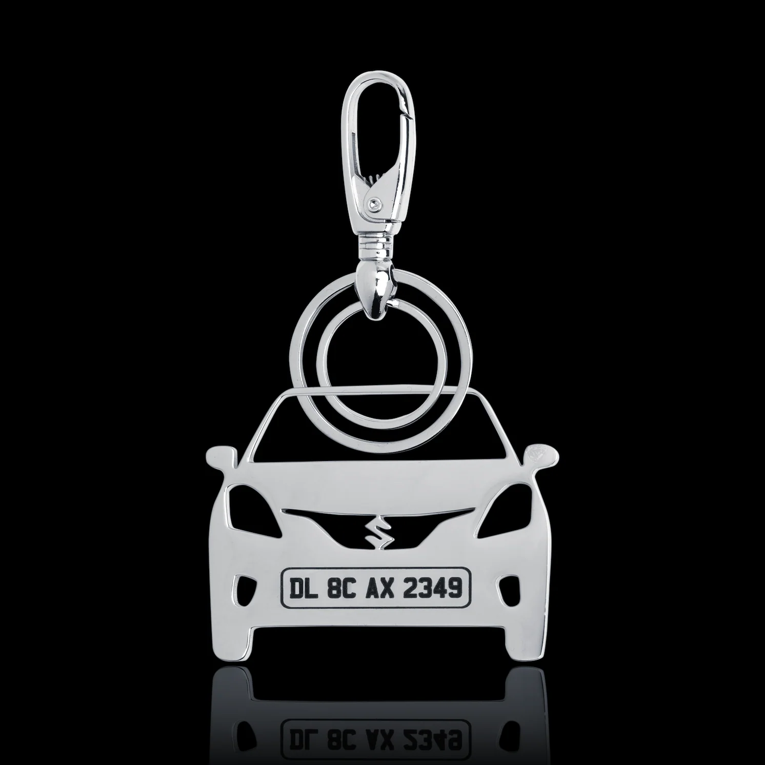 Personalised Number Plate Car Keychain - Image 19