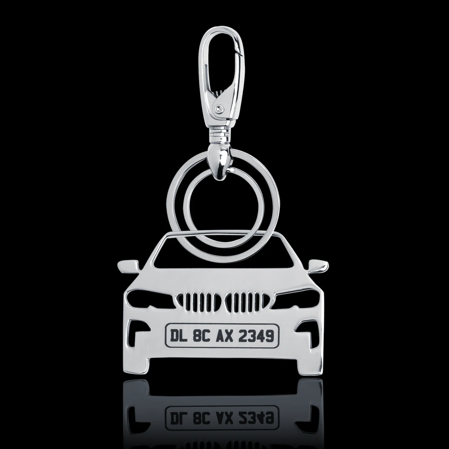 Personalised Number Plate Car Keychain - Image 20