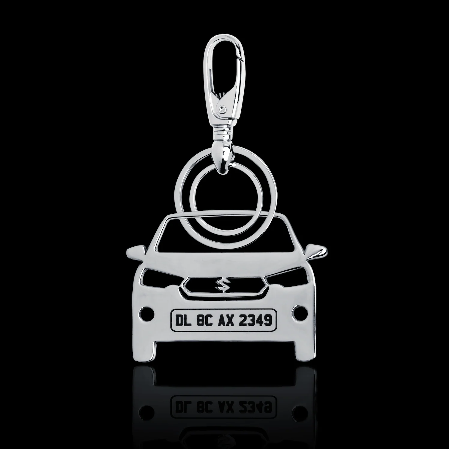 Personalised Number Plate Car Keychain - Image 25