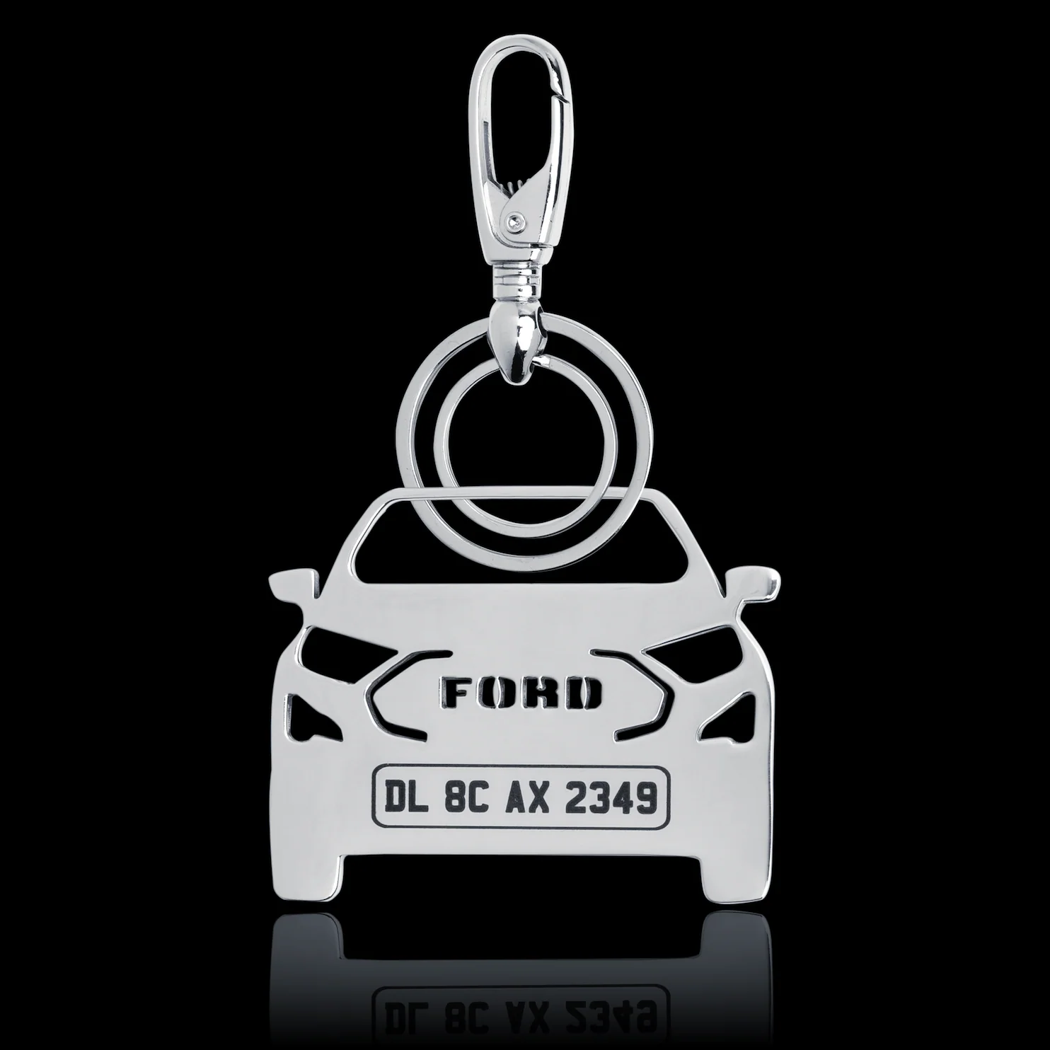 Personalised Number Plate Car Keychain - Image 27
