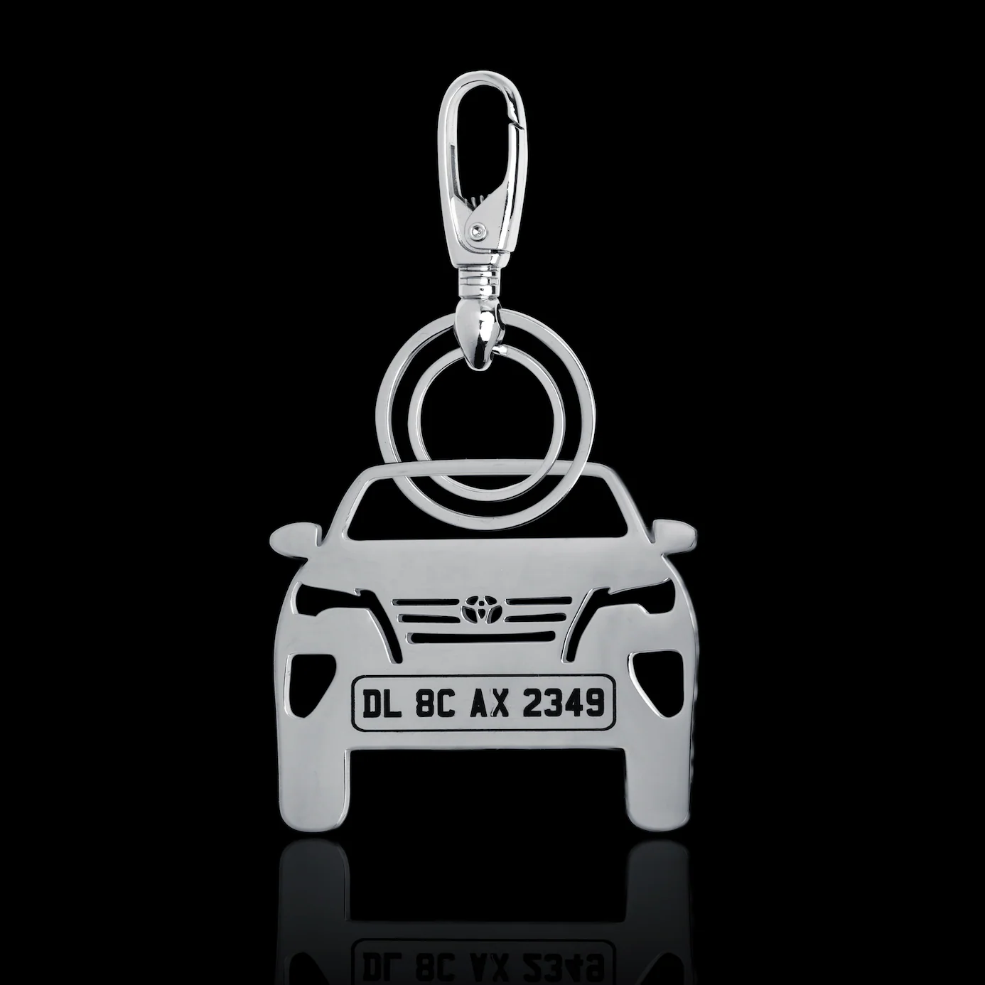 Personalised Number Plate Car Keychain - Image 28