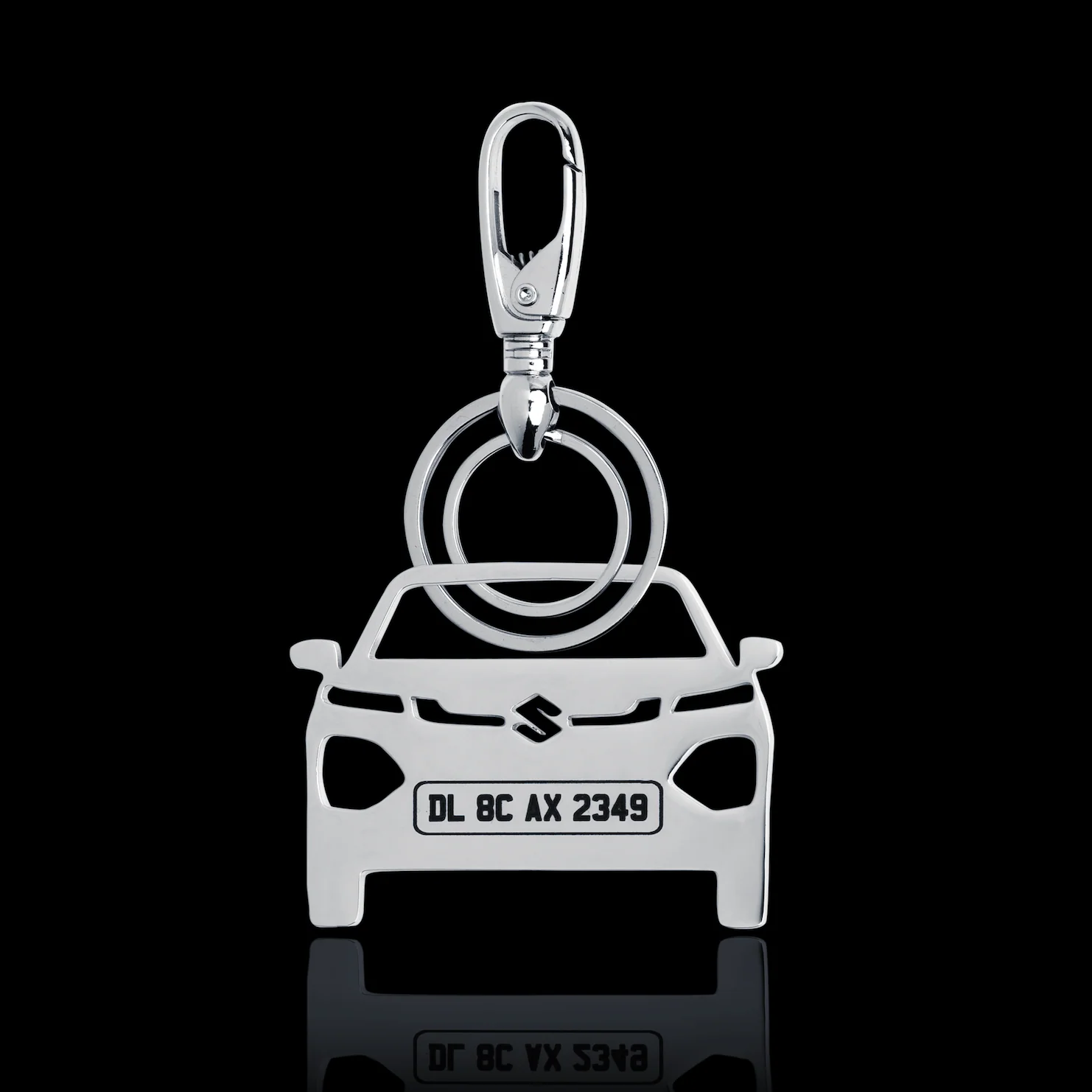Personalised Number Plate Car Keychain - Image 29