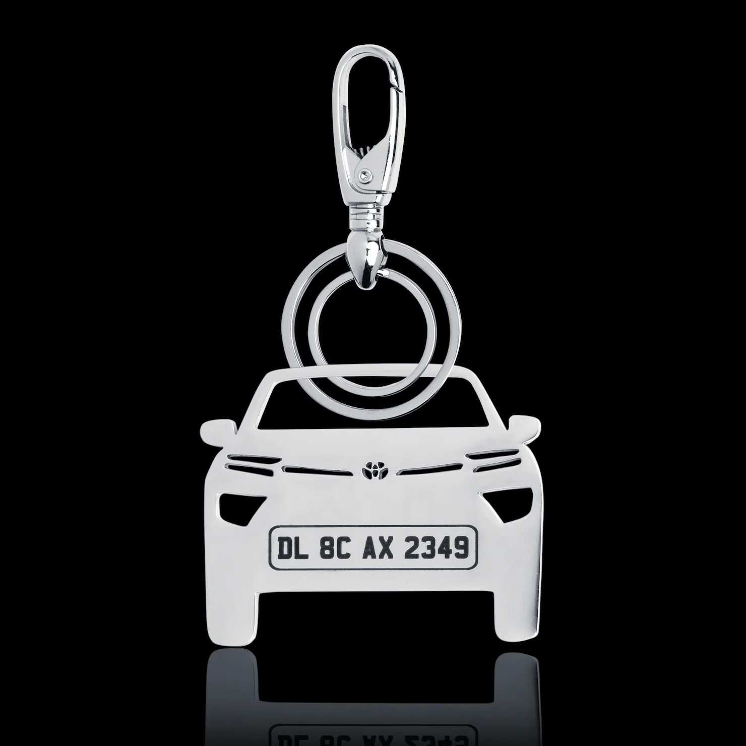 Personalised Number Plate Car Keychain - Image 30