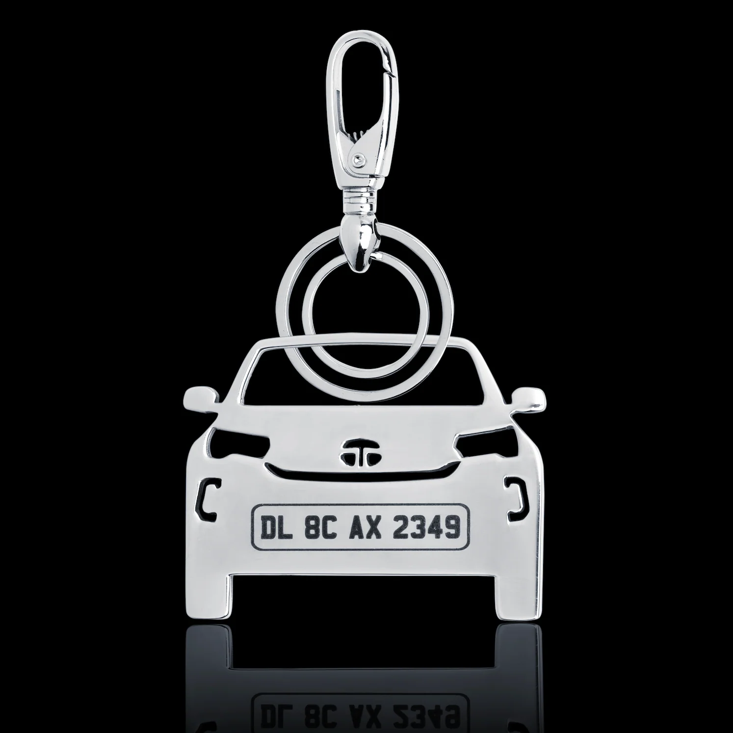 Personalised Number Plate Car Keychain - Image 33