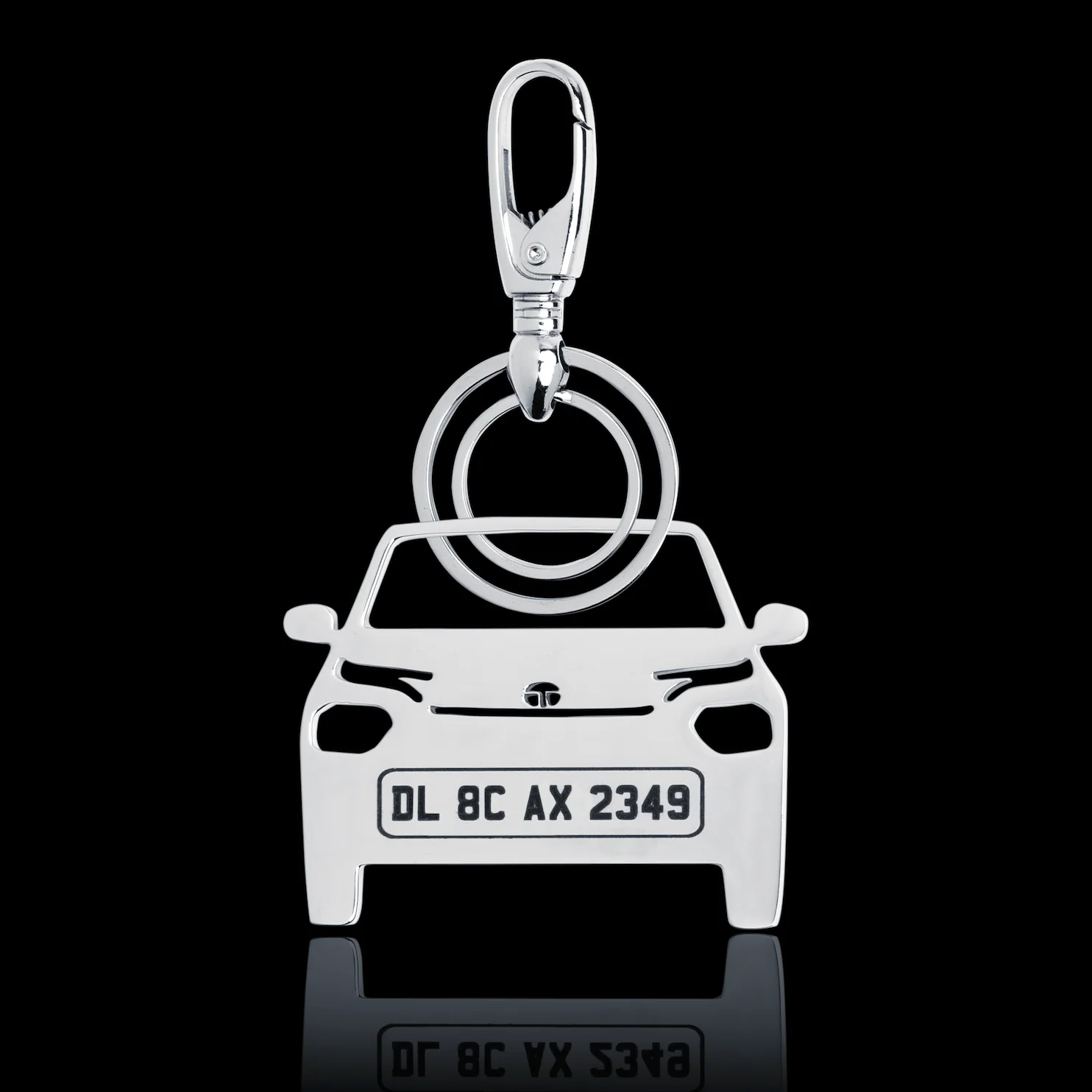 Personalised Number Plate Car Keychain - Image 34