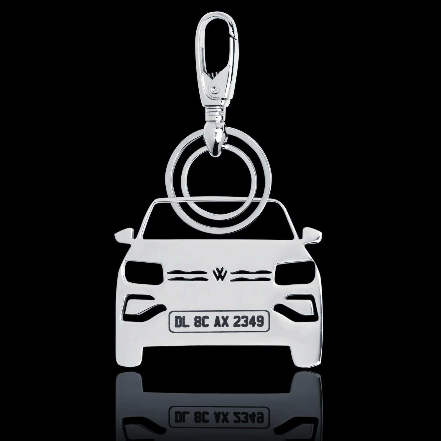 Personalised Number Plate Car Keychain - Image 36