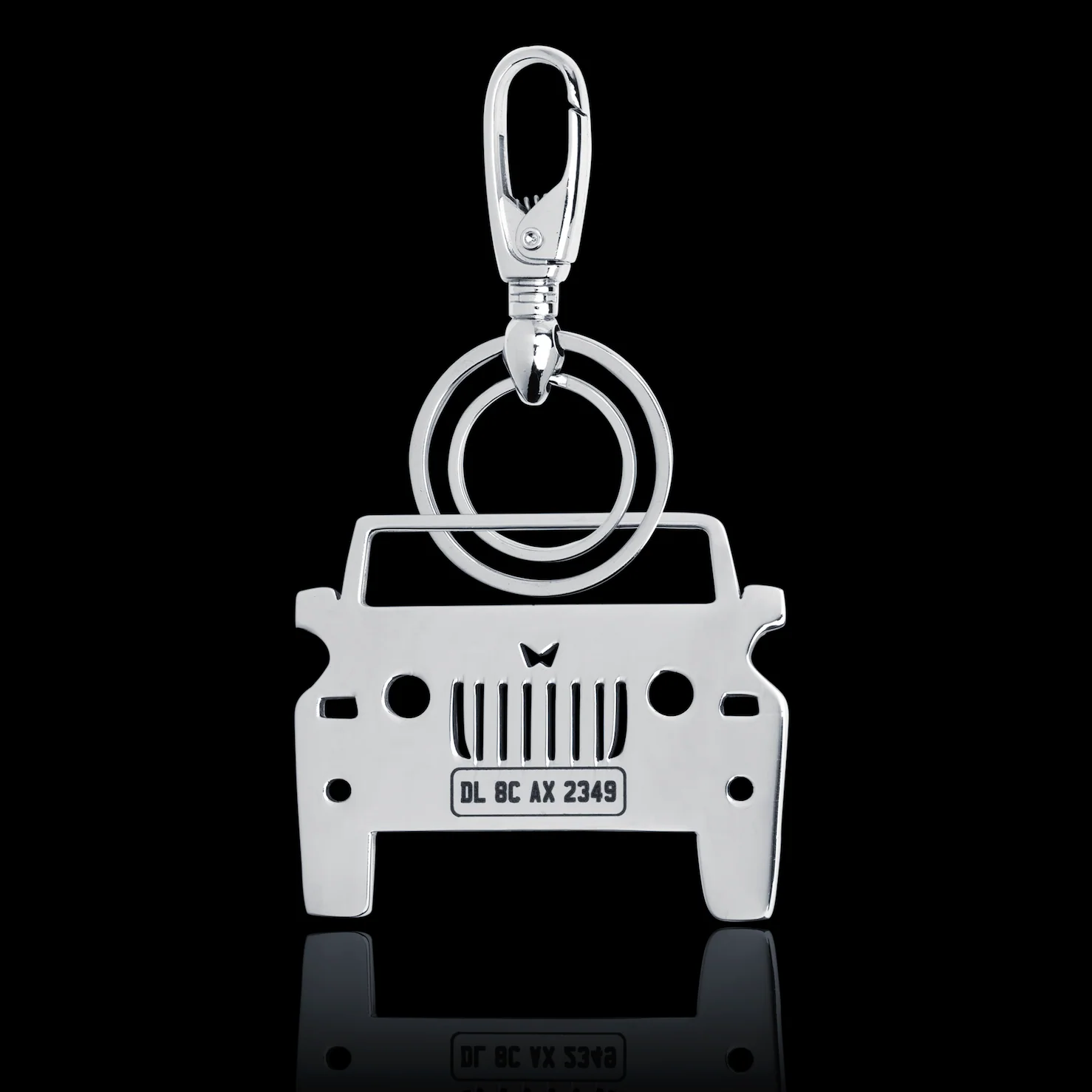 Personalised Number Plate Car Keychain - Image 37