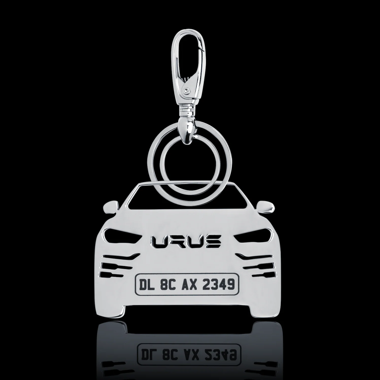 Personalised Number Plate Car Keychain - Image 38