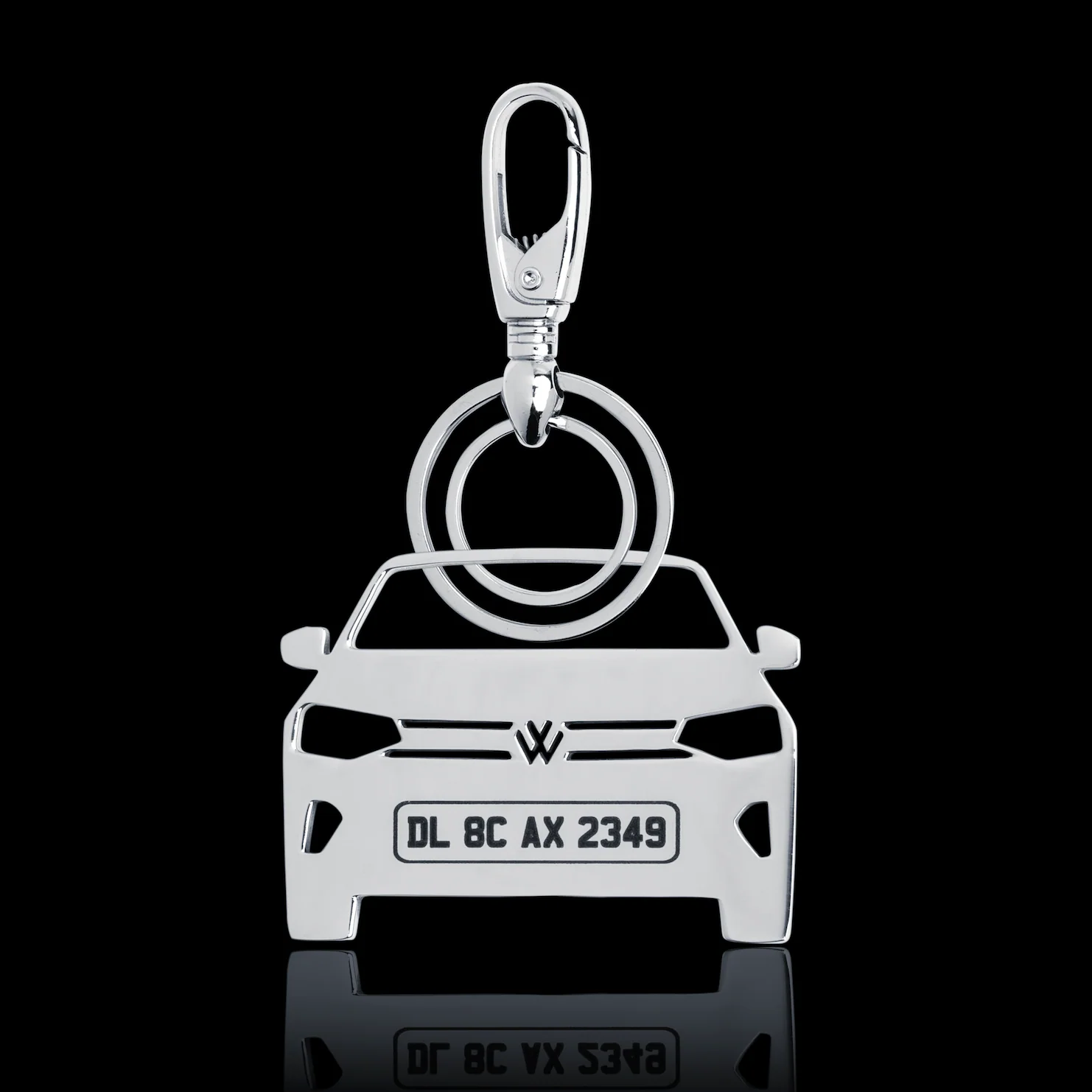 Personalised Number Plate Car Keychain - Image 39