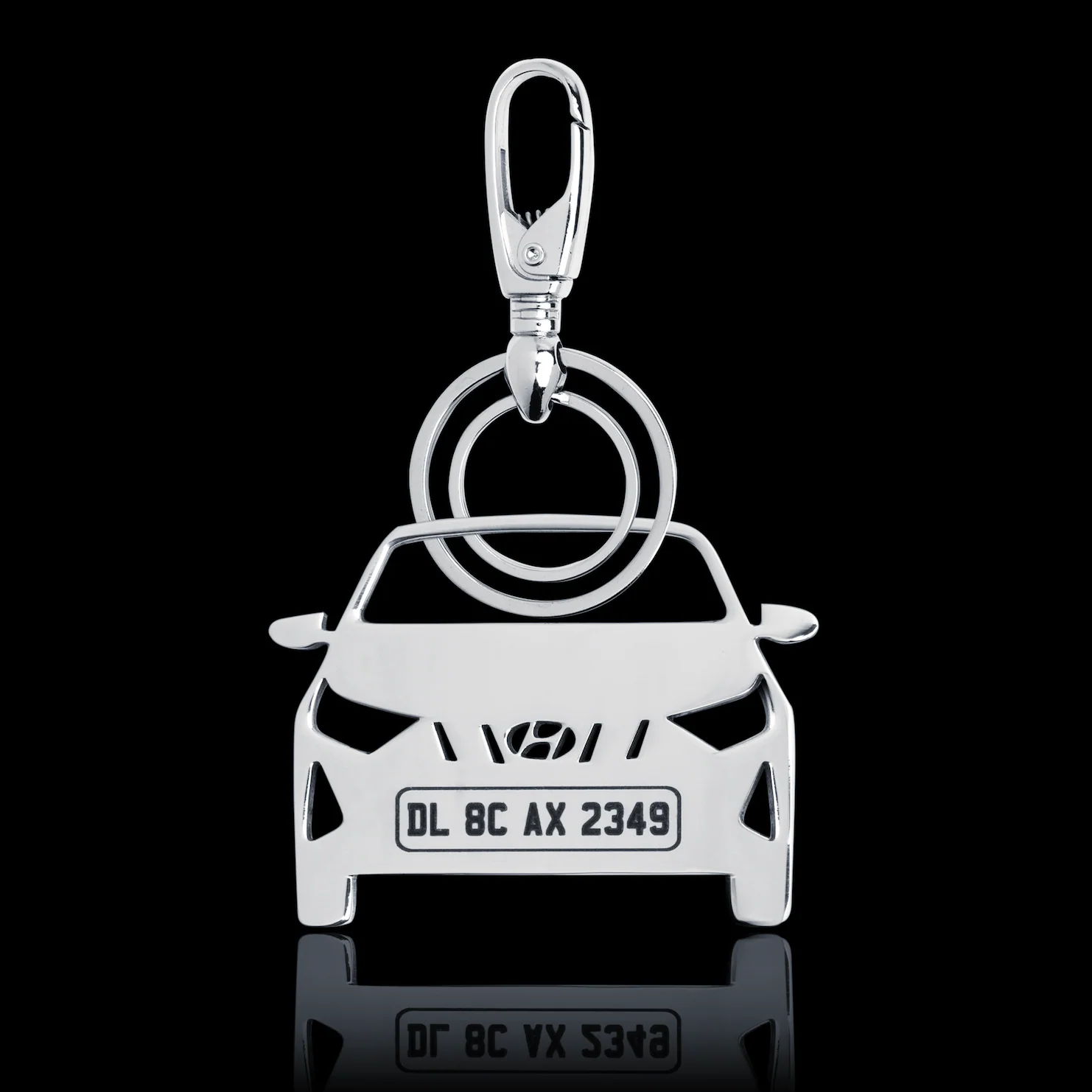 Personalised Number Plate Car Keychain - Image 42