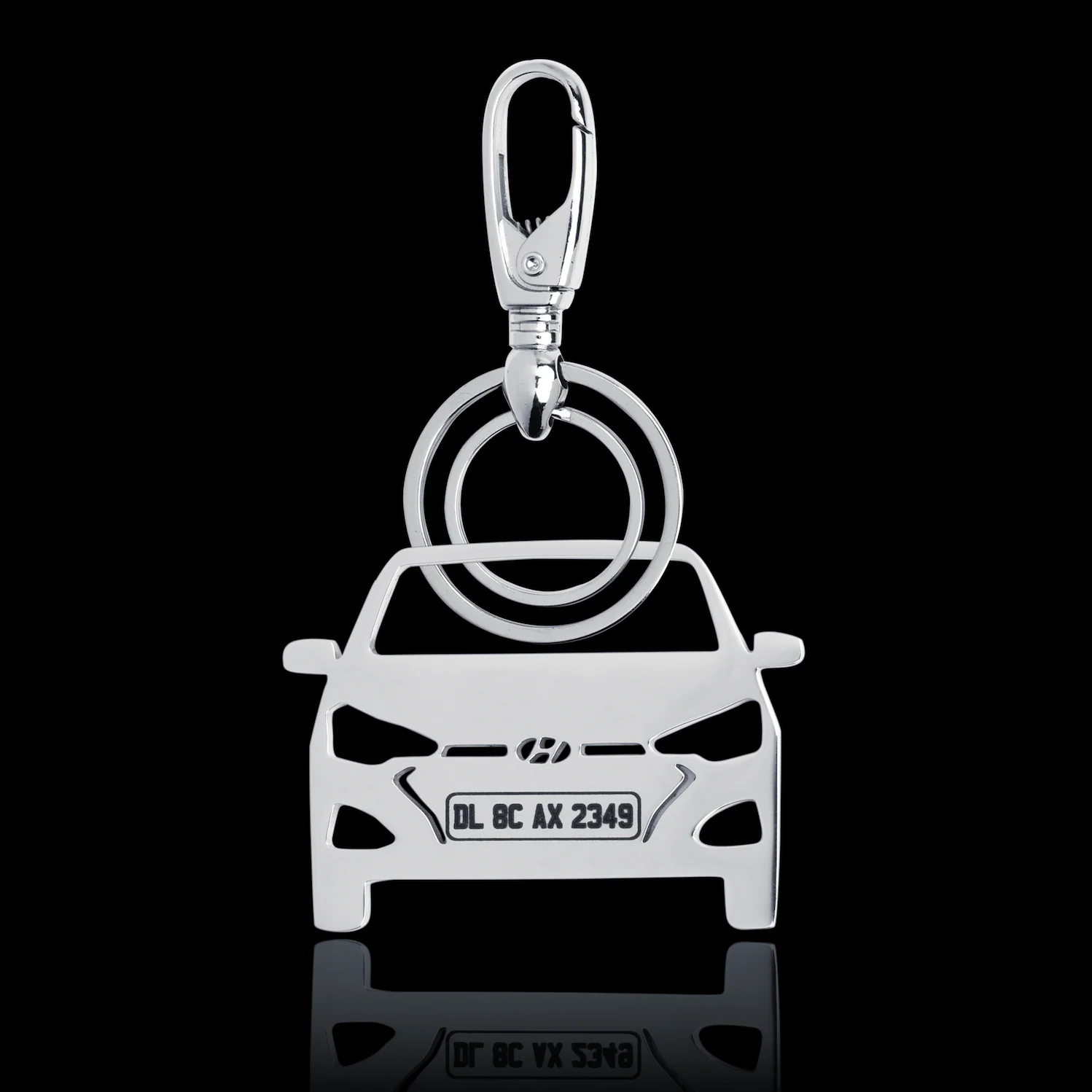 Personalised Number Plate Car Keychain - Image 45