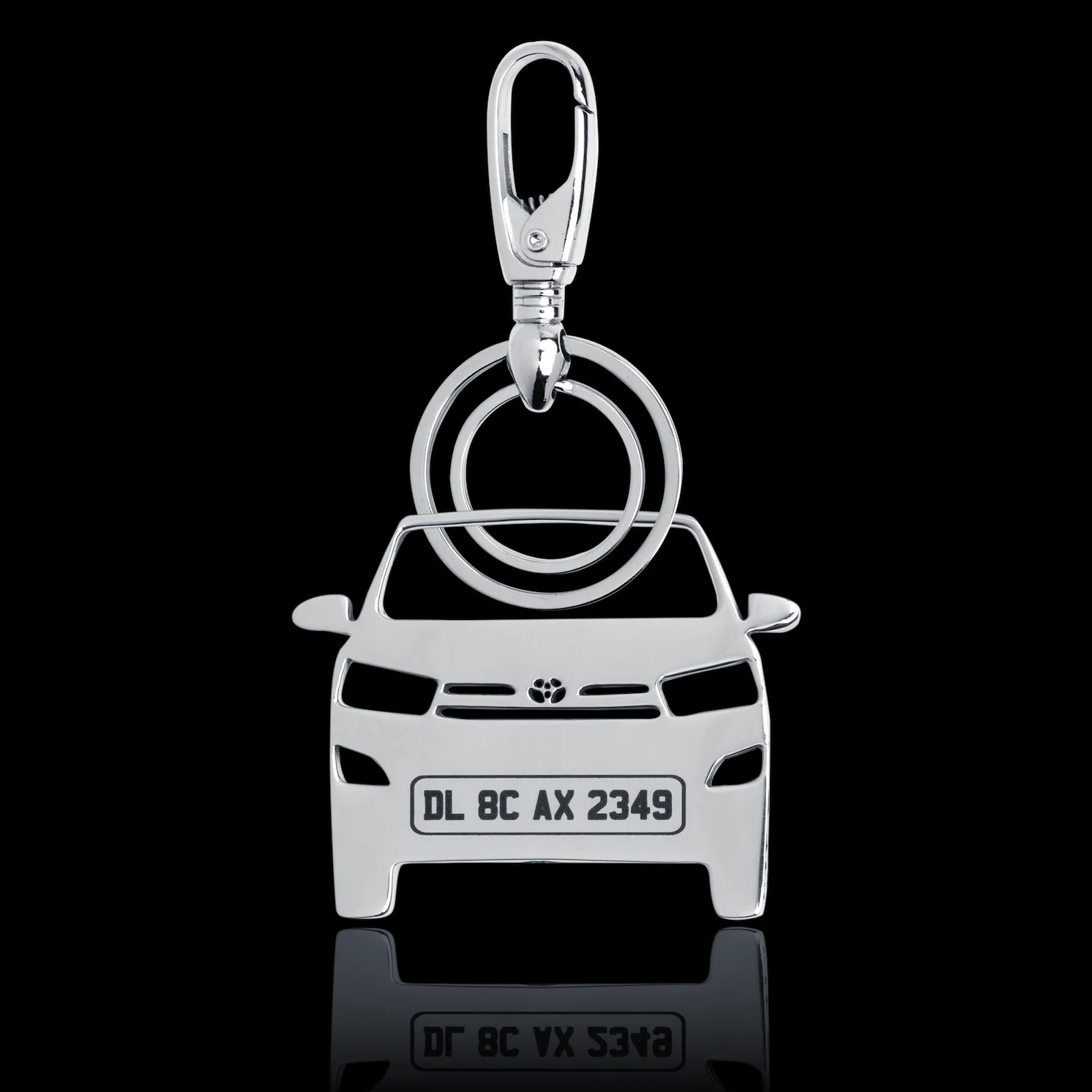 Personalised Number Plate Car Keychain - Image 46