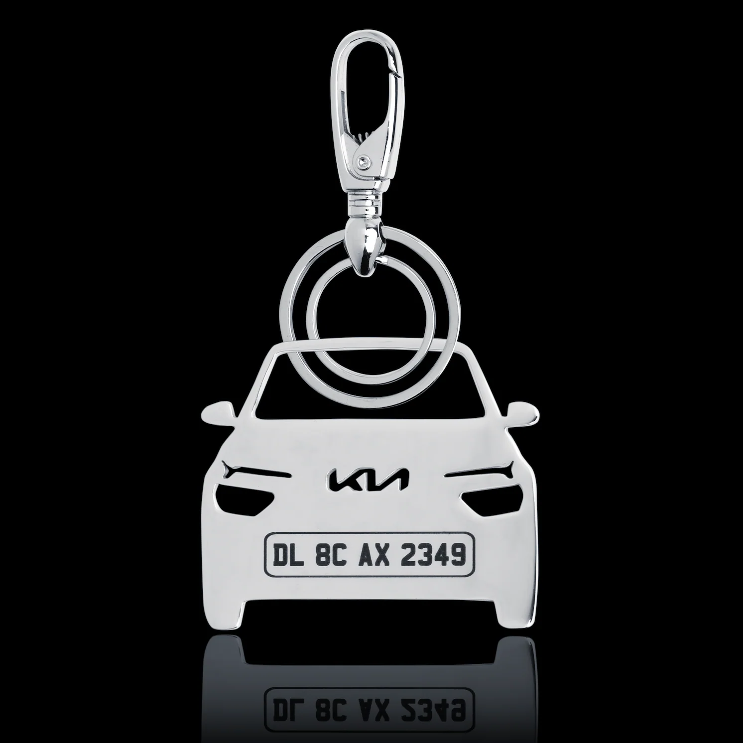 Personalised Number Plate Car Keychain - Image 47