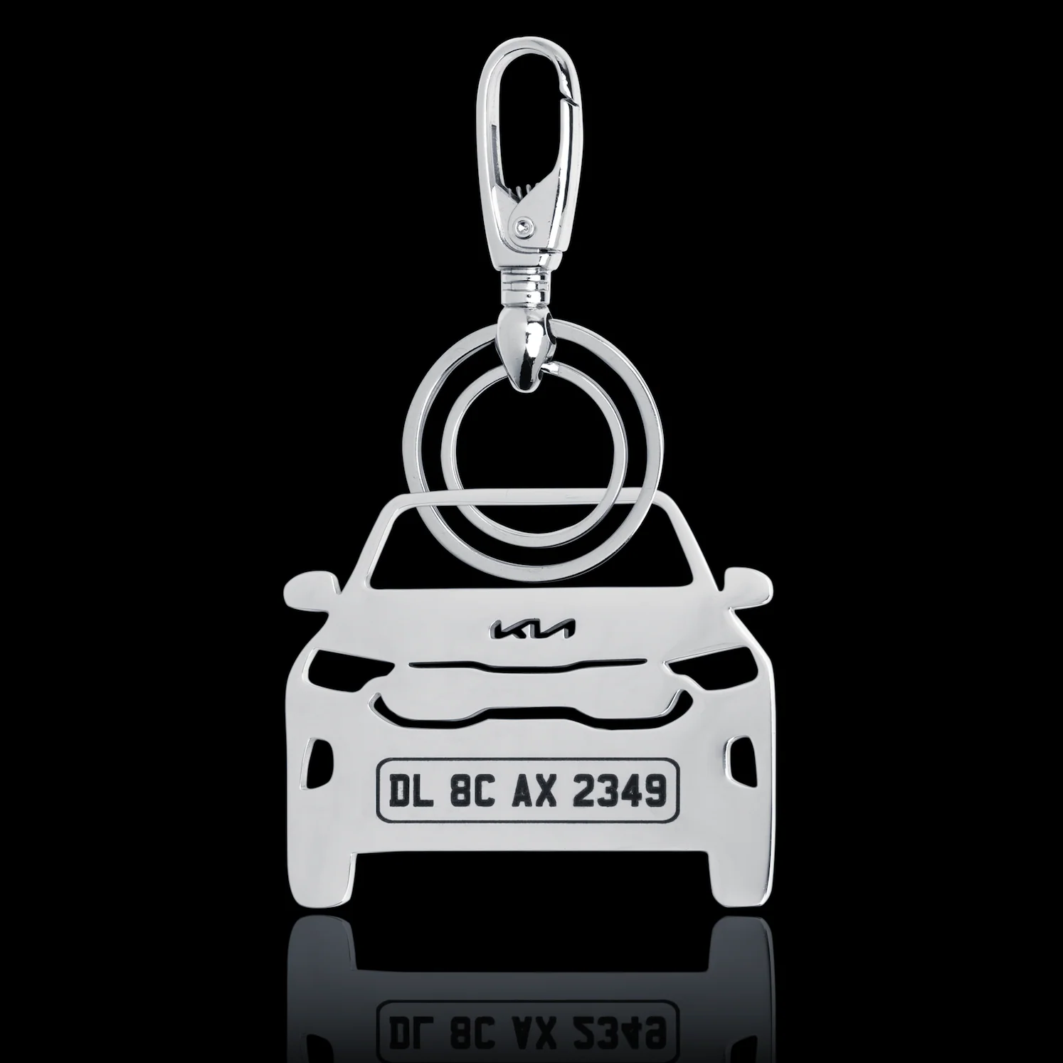 Personalised Number Plate Car Keychain - Image 53