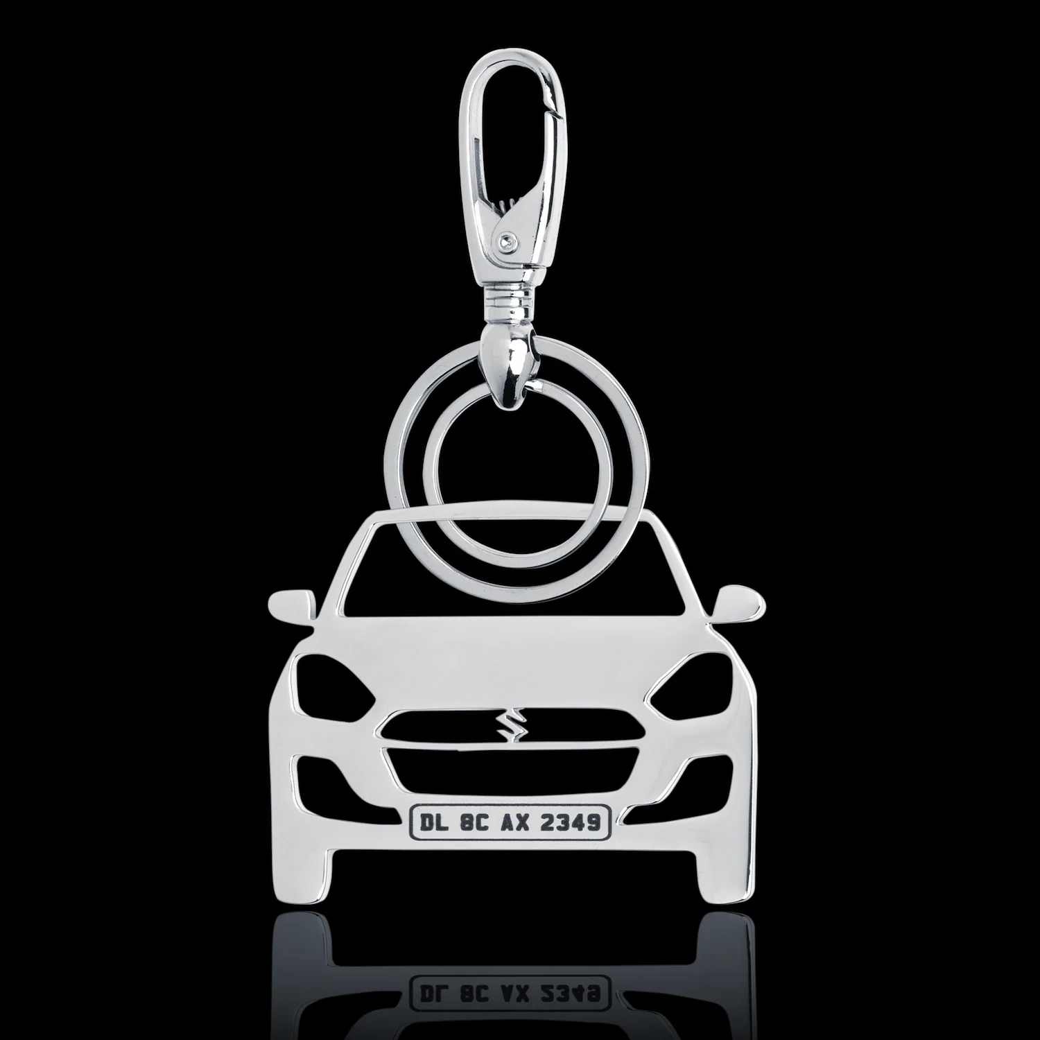 Personalised Number Plate Car Keychain - Image 54