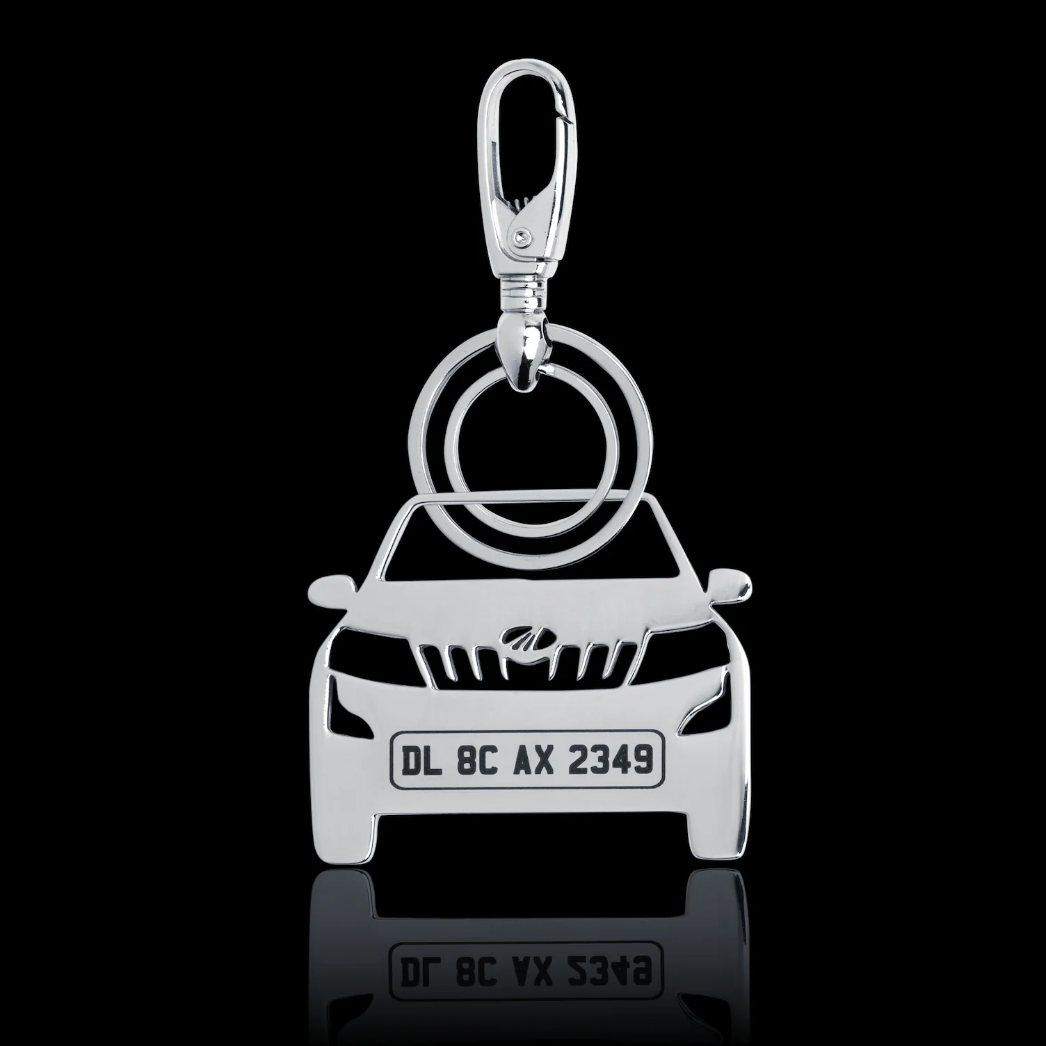 Personalised Number Plate Car Keychain - Image 56