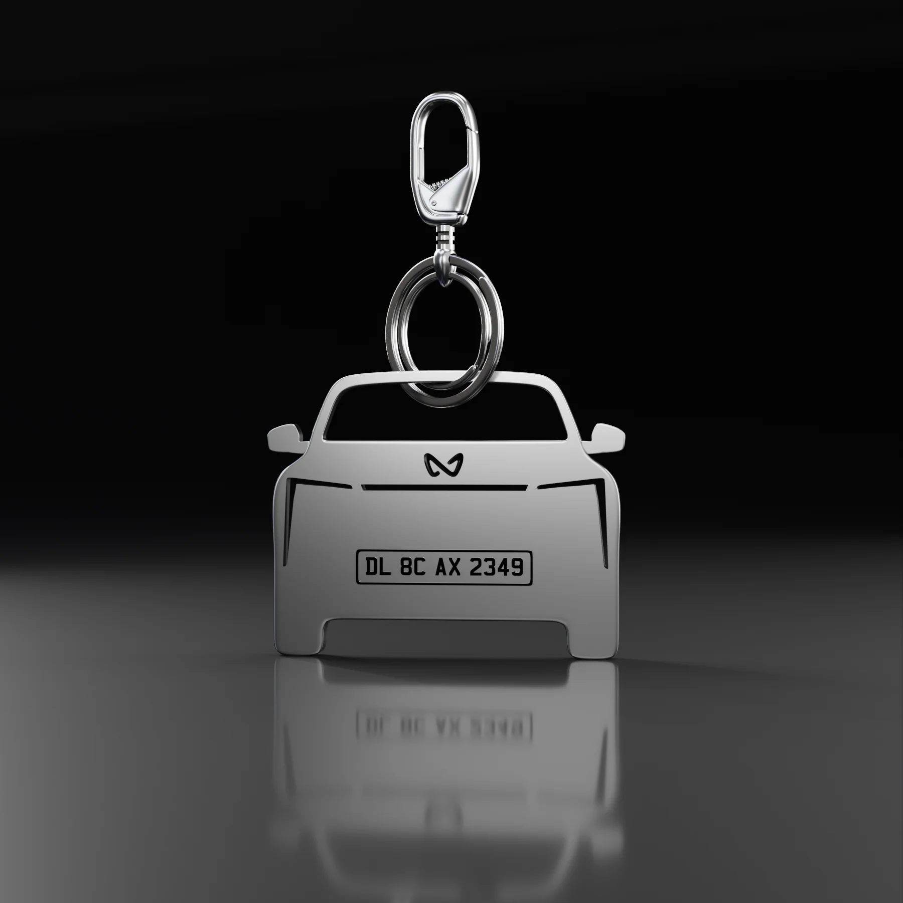 Personalised Number Plate Car Keychain - Image 62