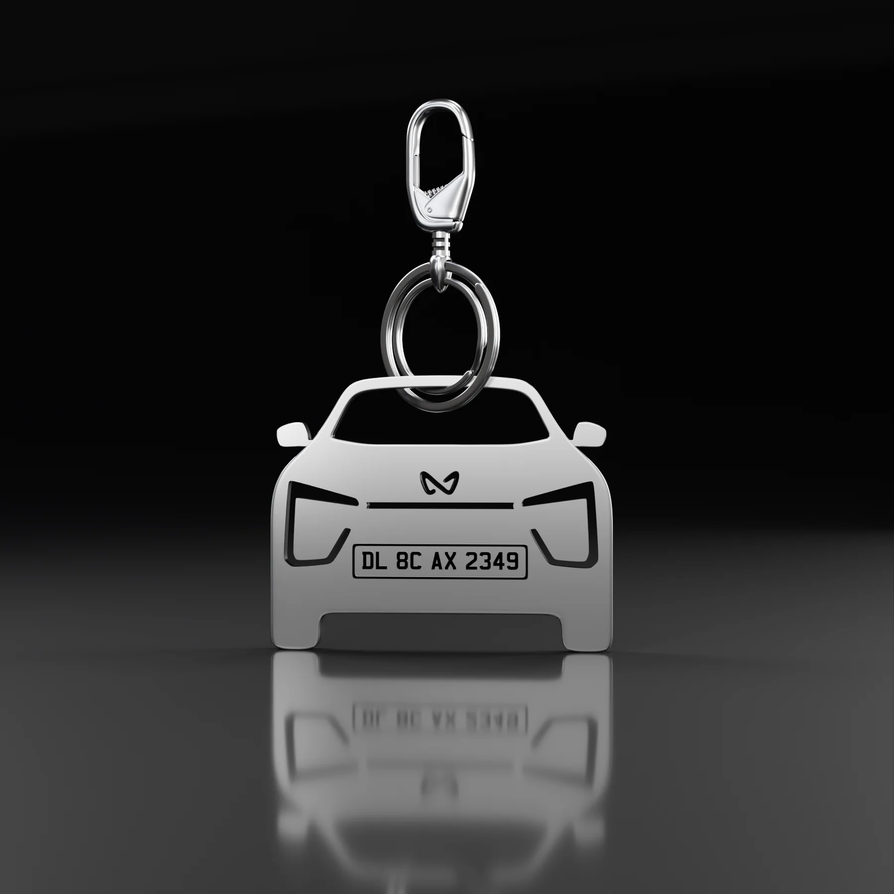 Personalised Number Plate Car Keychain - Image 63