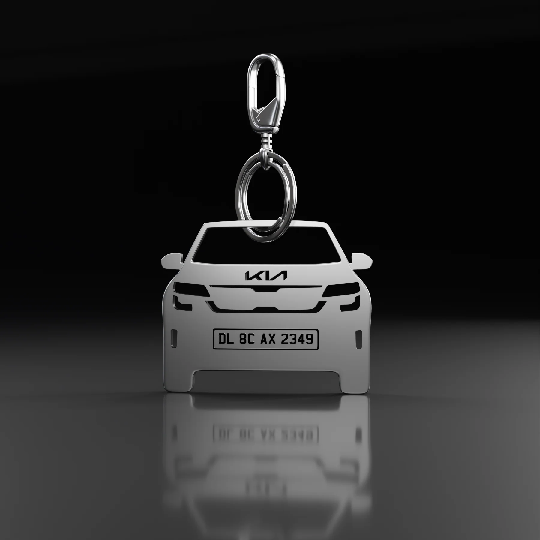 Personalised Number Plate Car Keychain - Image 65
