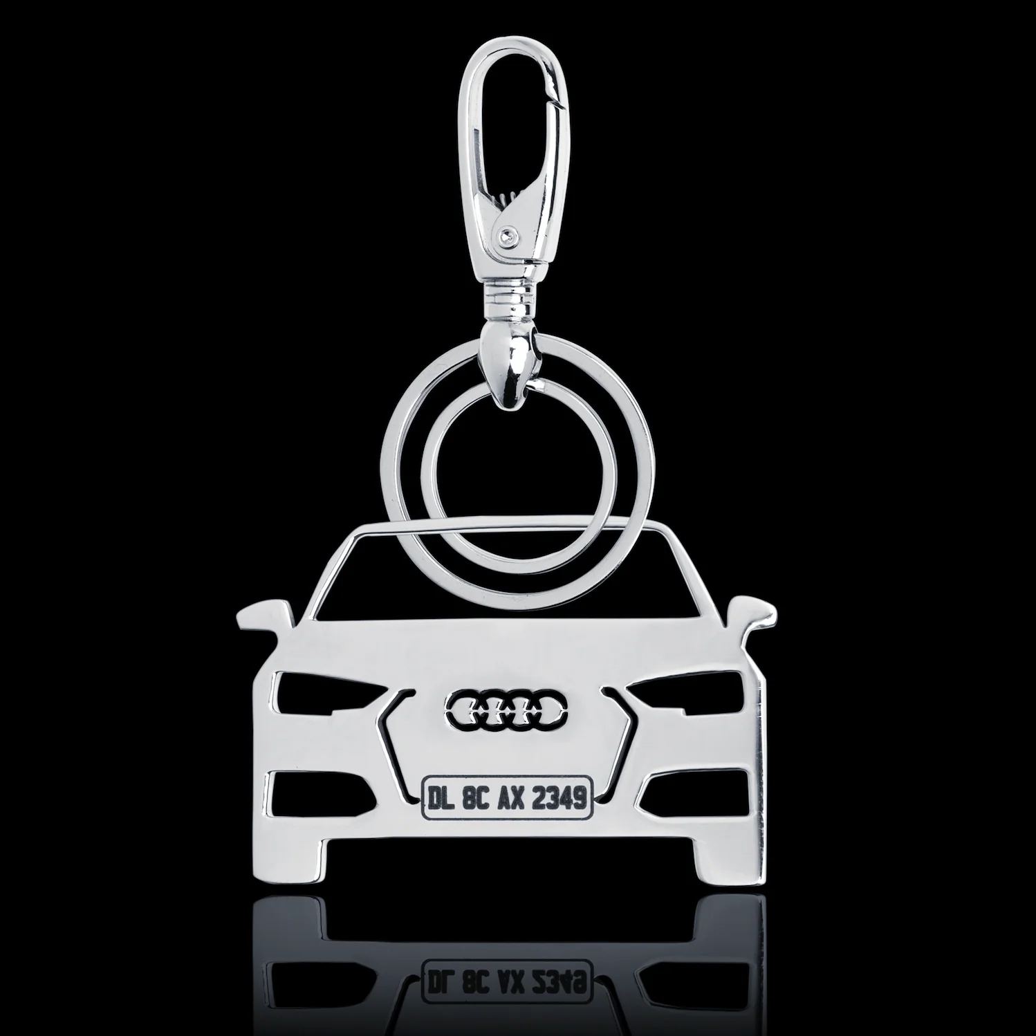Personalised Number Plate Car Keychain - Image 8