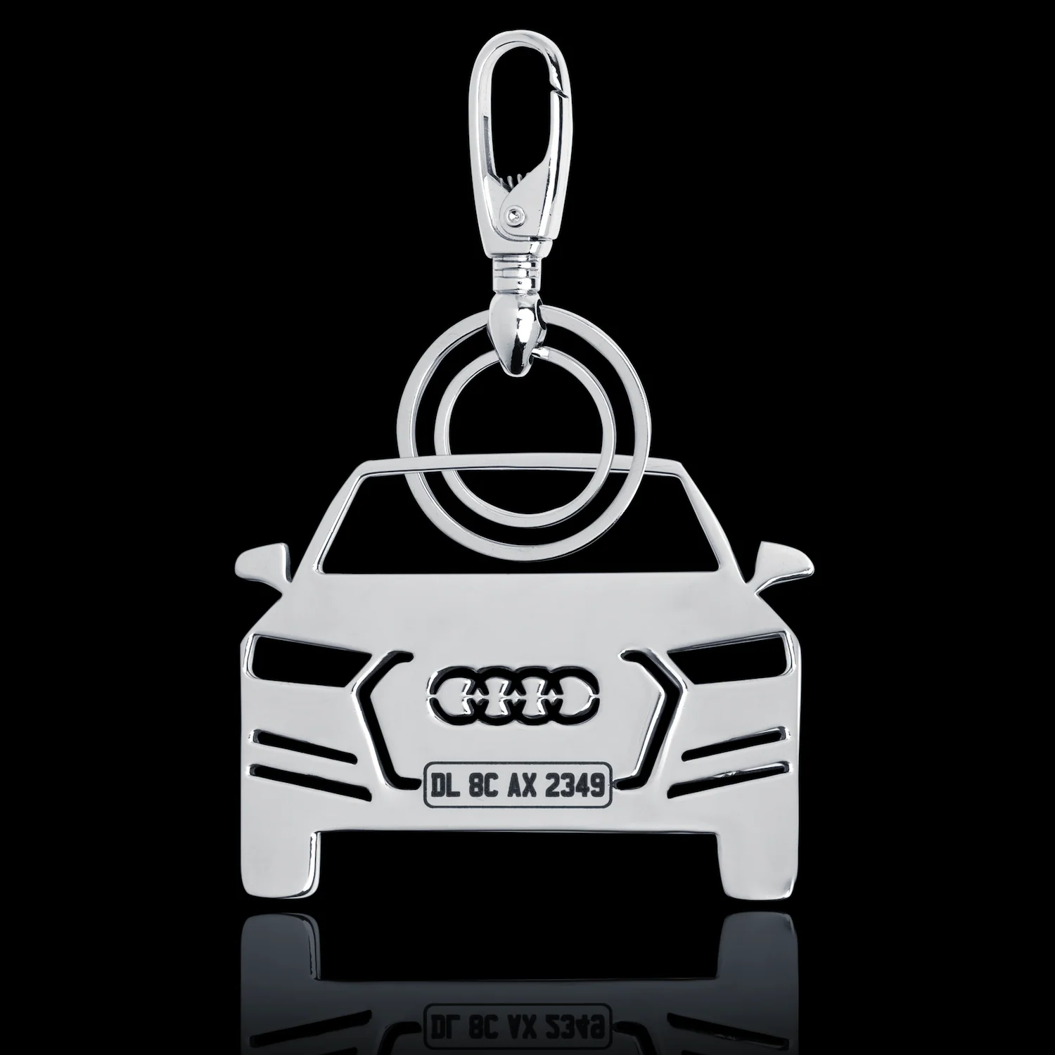 Personalised Number Plate Car Keychain - Image 9